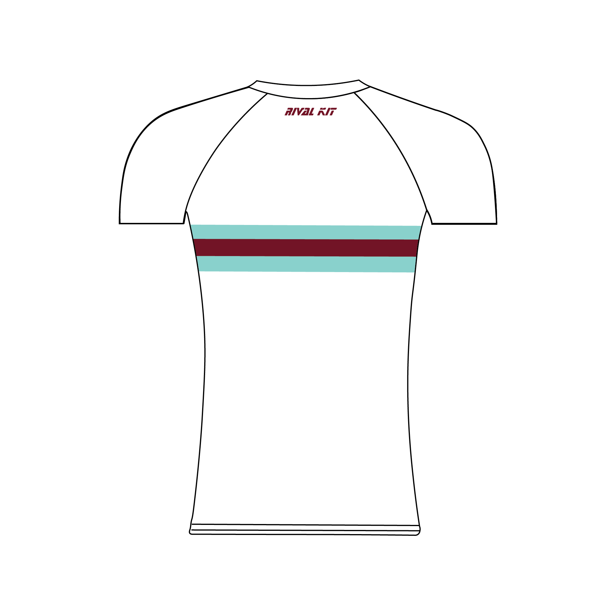 Eton Vikings Striped Short Sleeve Base Layer