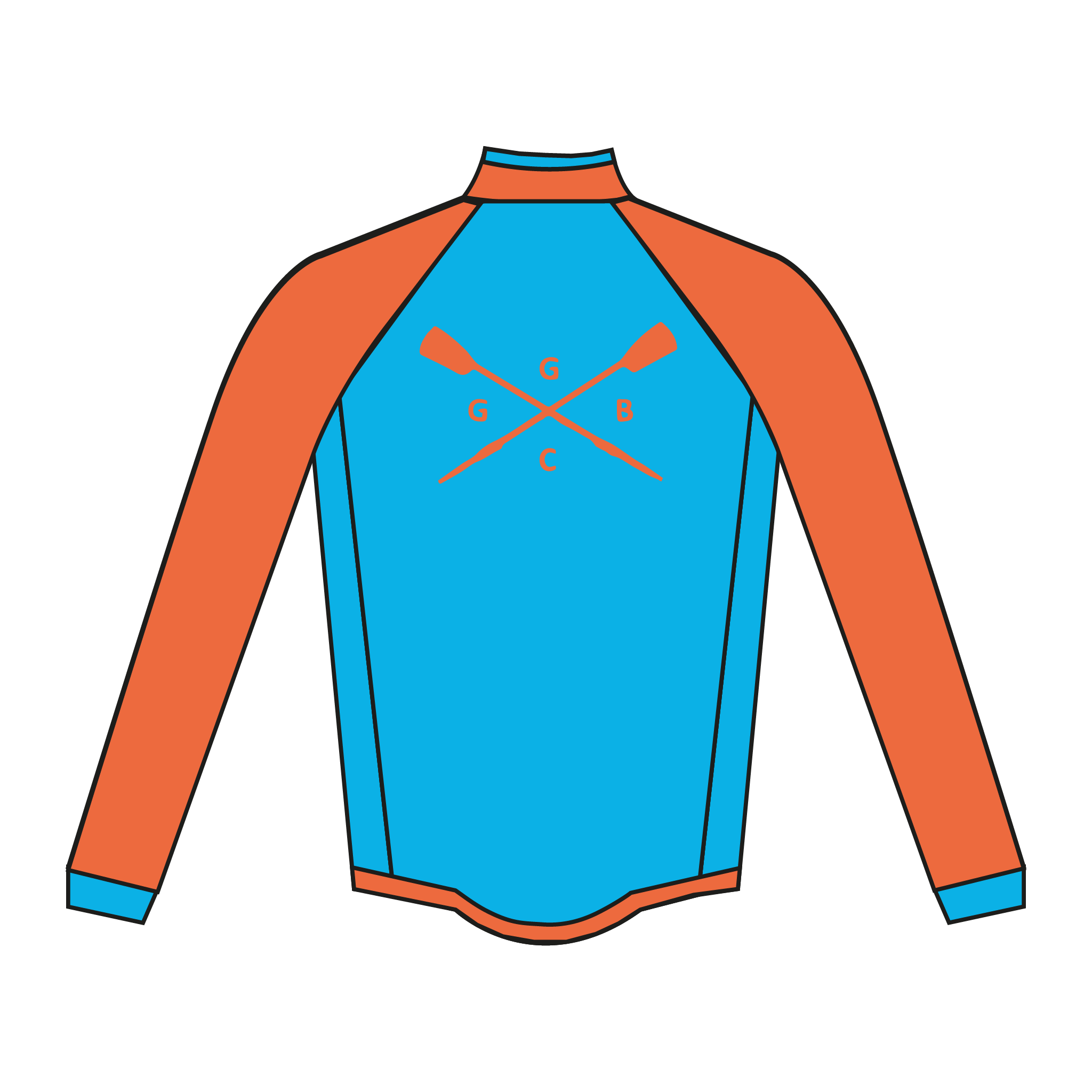 Goring Gap Boat Club Thermal Splash Jacket