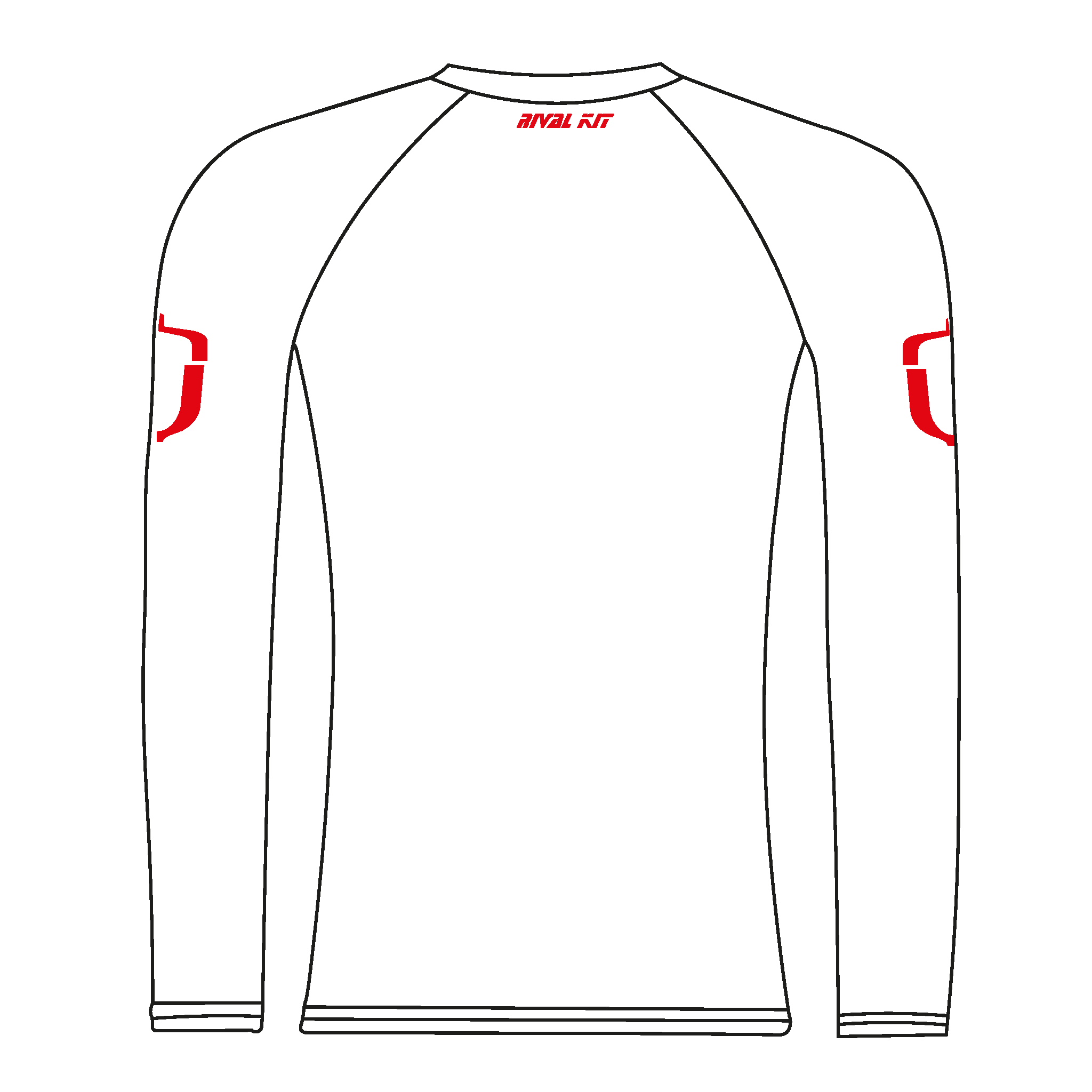 Hartpury University & College BC White Long Sleeve Baselayer