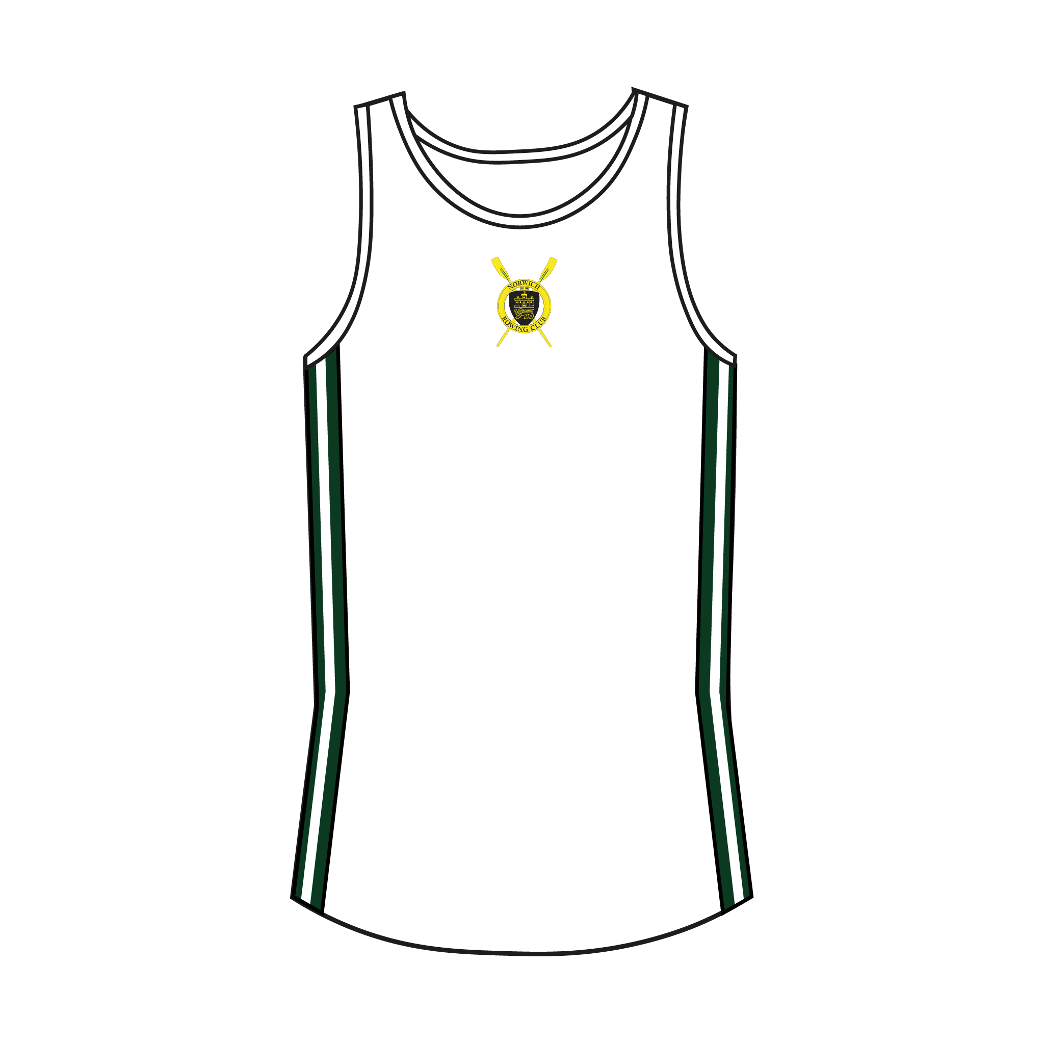 Norwich Rowing Club Gym Vest