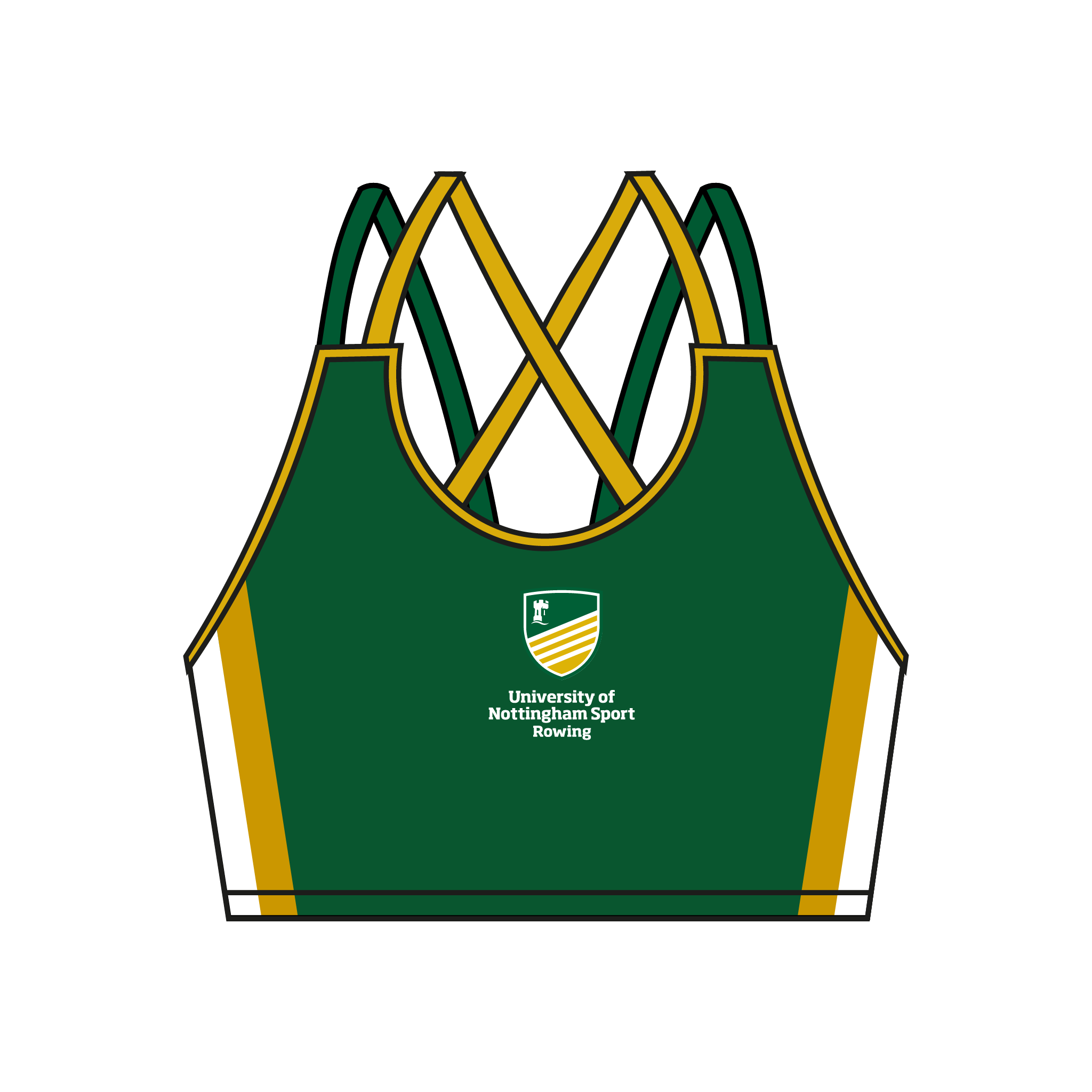 University of Nottingham BC Strappy Sports Bra
