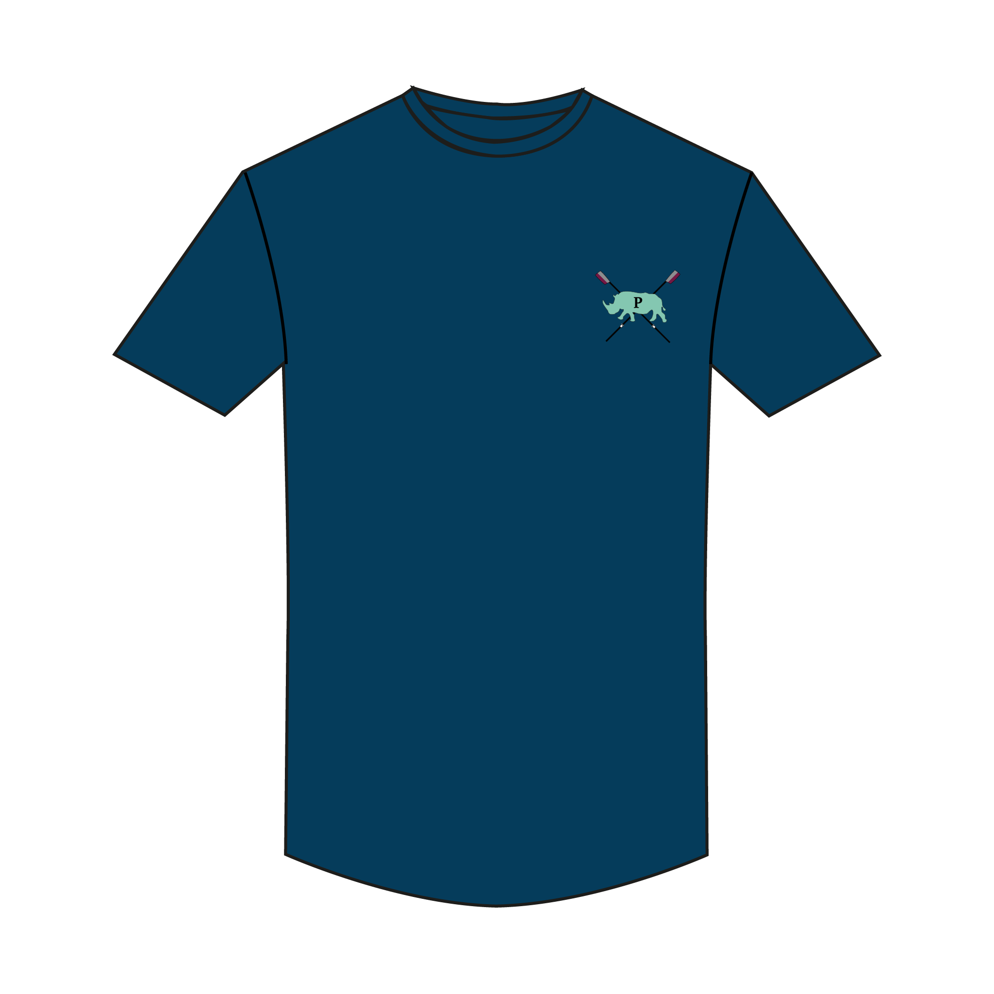 Poststraat 36 Casual T-Shirt