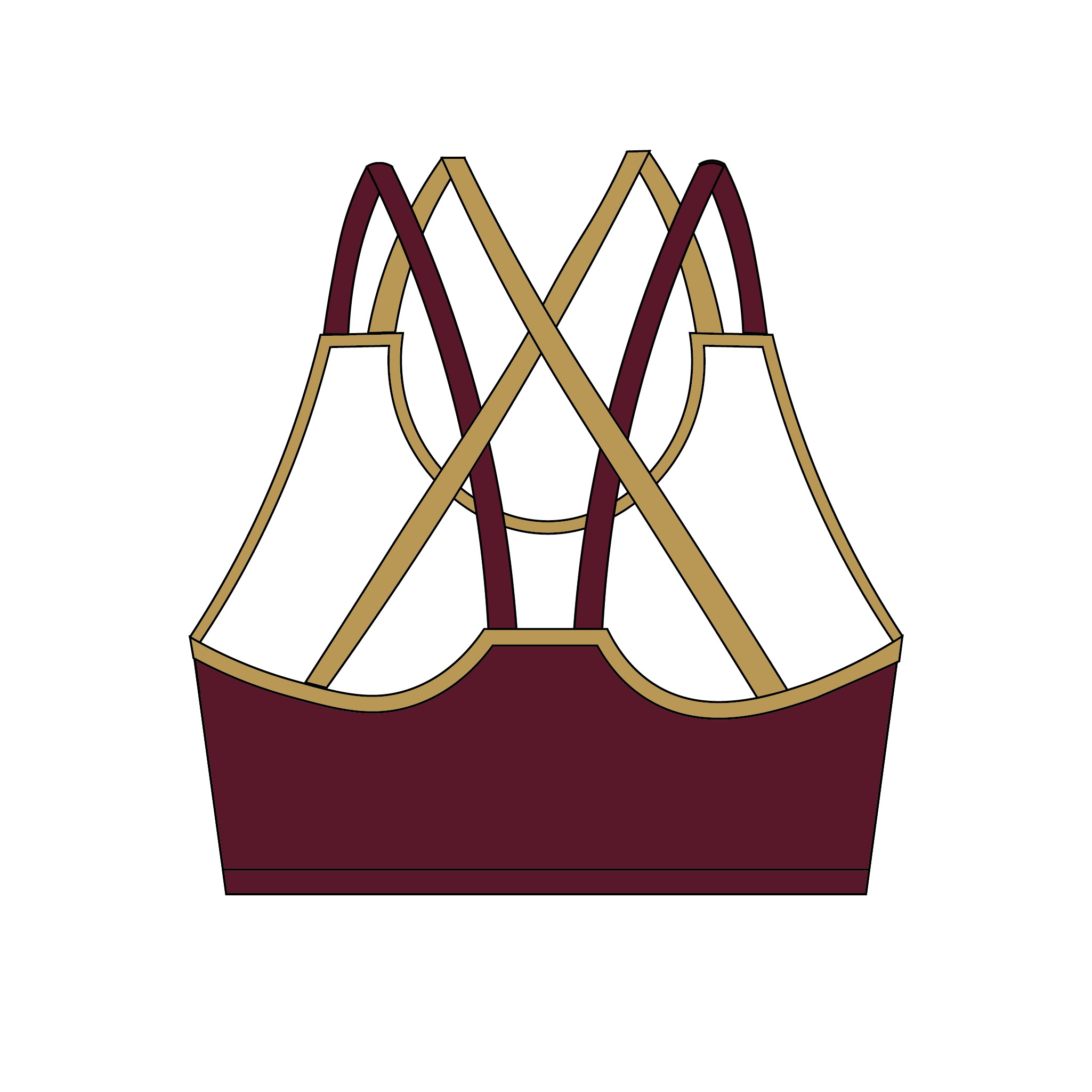 University of York Wine Appreciation Society Strappy Bra