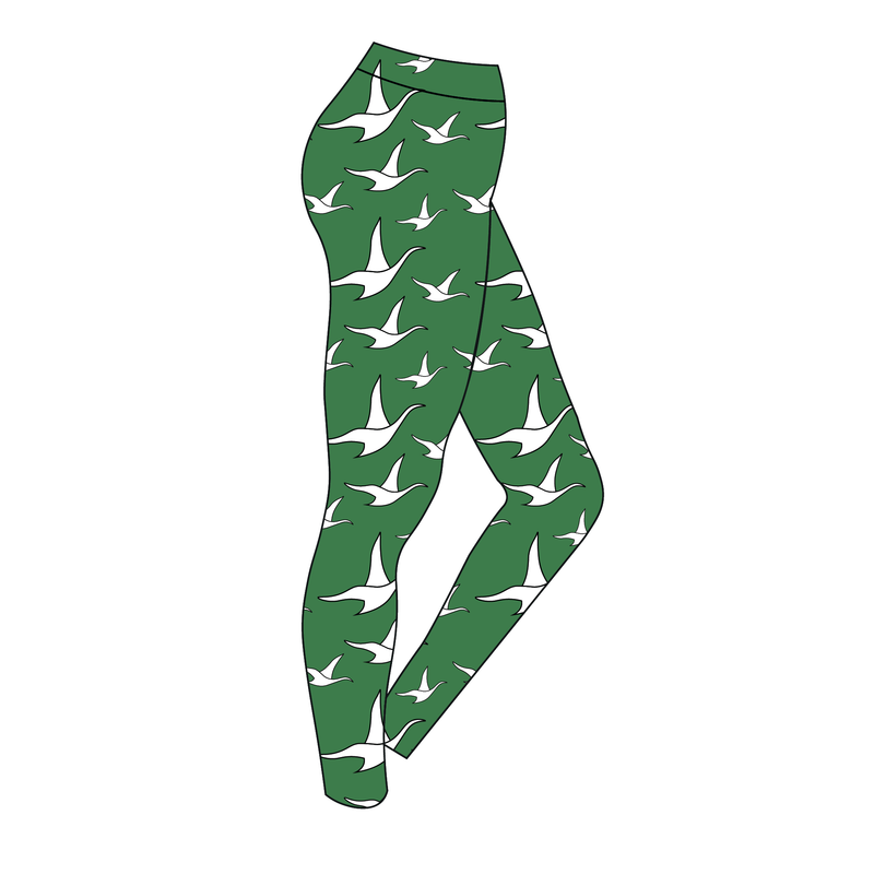 Swansea University Rowing Club Patterned Leggings