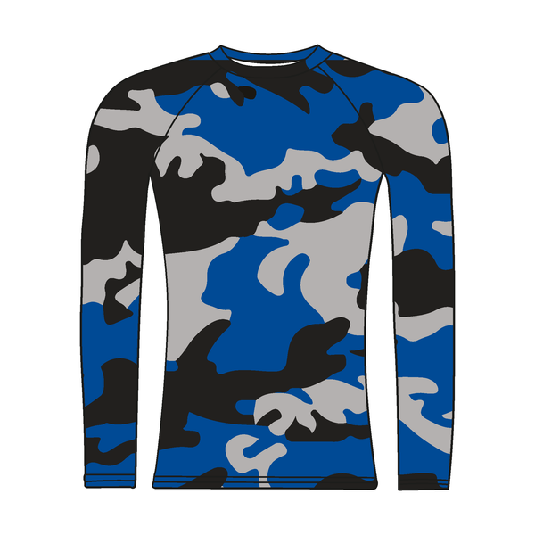 Imperial College Boat Club Long Sleeve Camo Baselayer