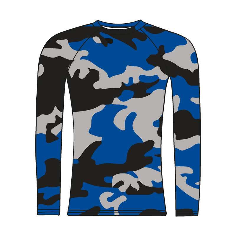 Imperial College Boat Club Long Sleeve Camo Baselayer