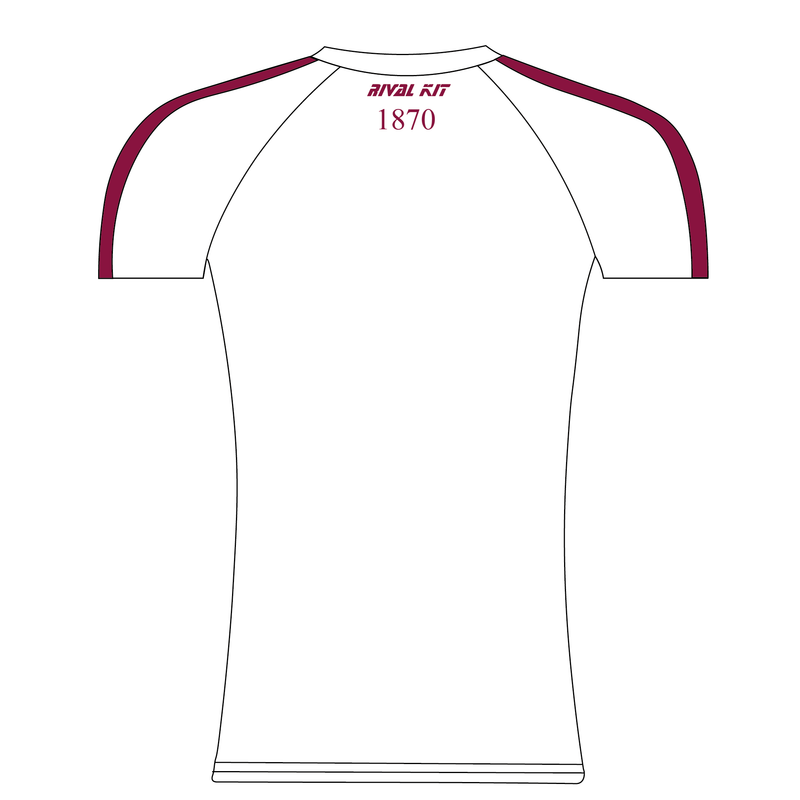 Vesta Rowing Club White Short Sleeve Base-Layer