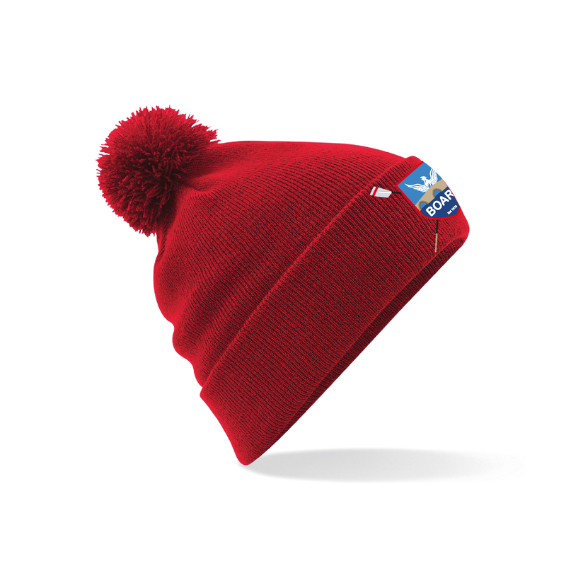 BOARC Red Bobble Hat