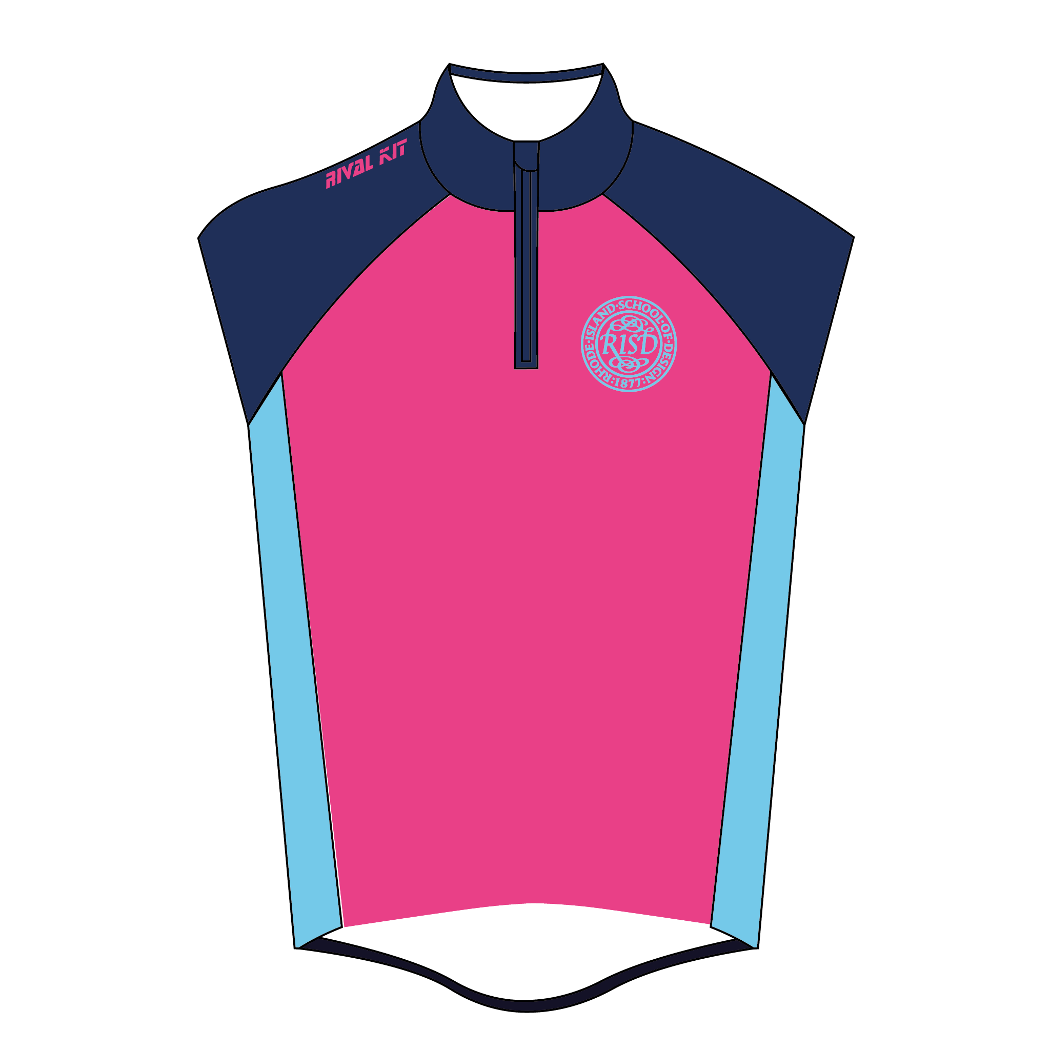 Rhode Island Design School Rowing Club Thermal Gilet