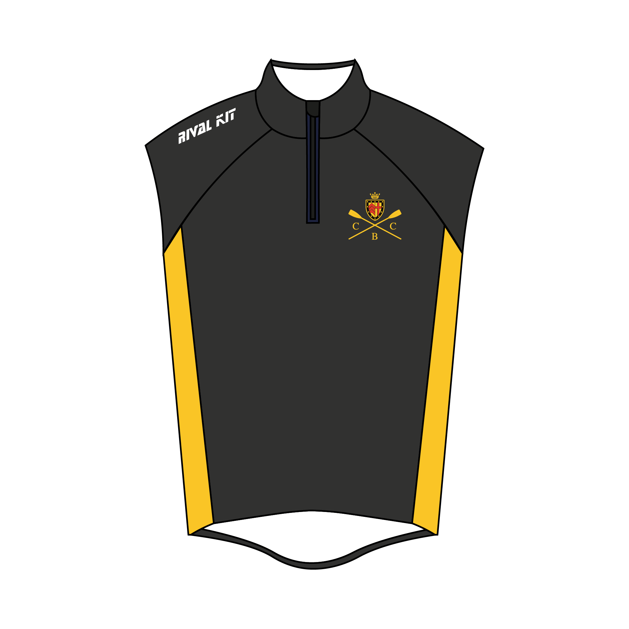 Clare College Cambridge Boat Club Thermal Gilet