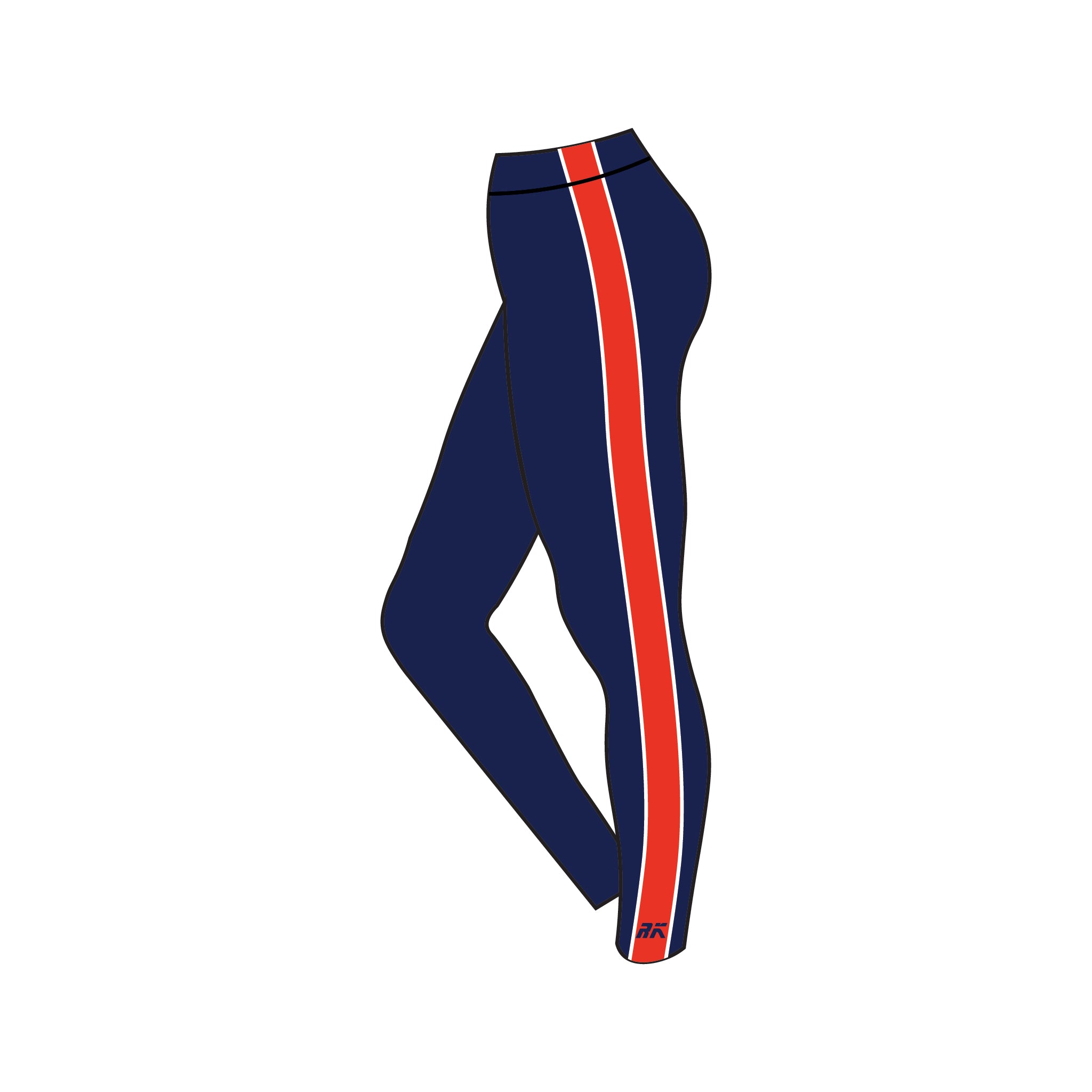 Ann Arbor Rowing Club Leggings 2