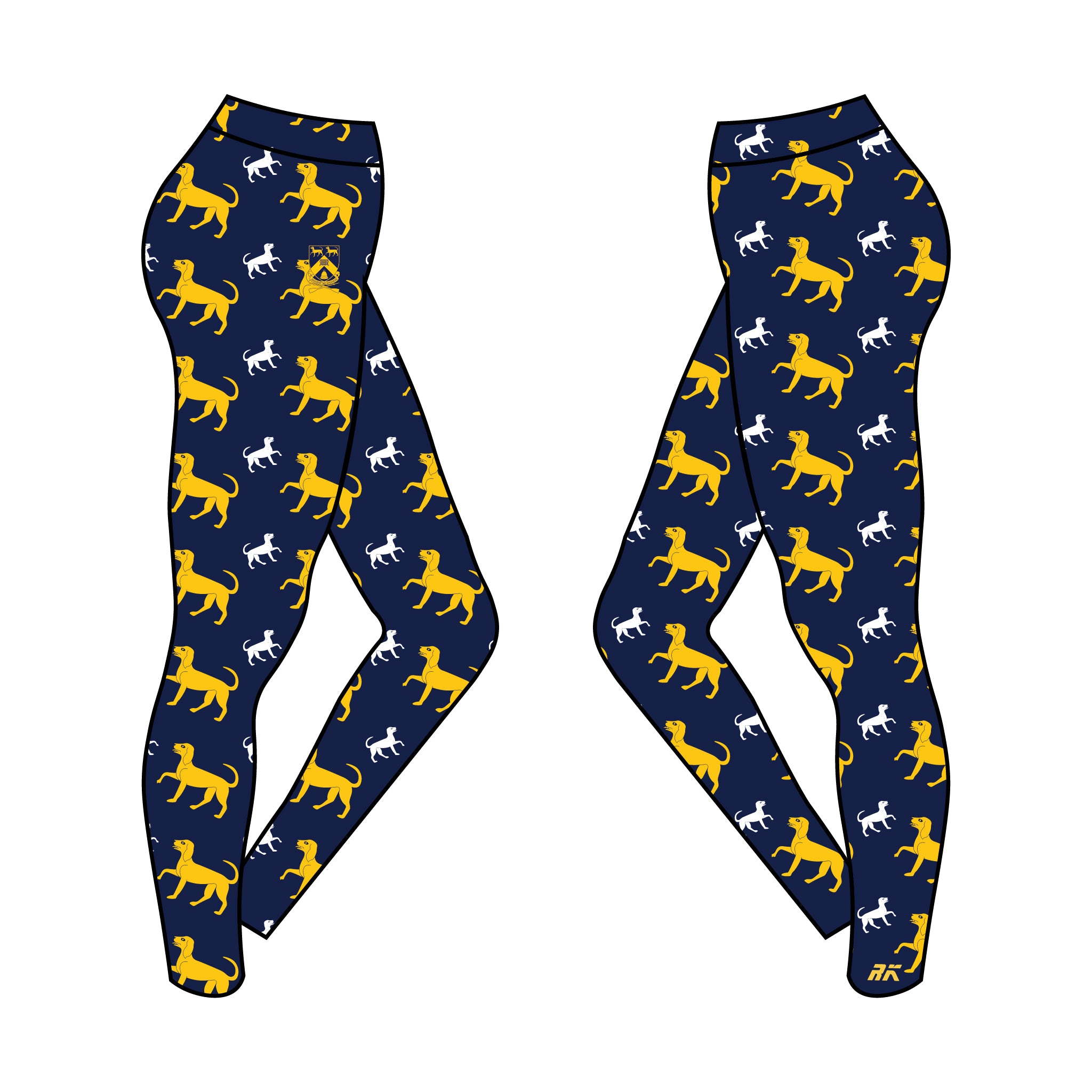 Lady Margaret Hall BC Leggings 2