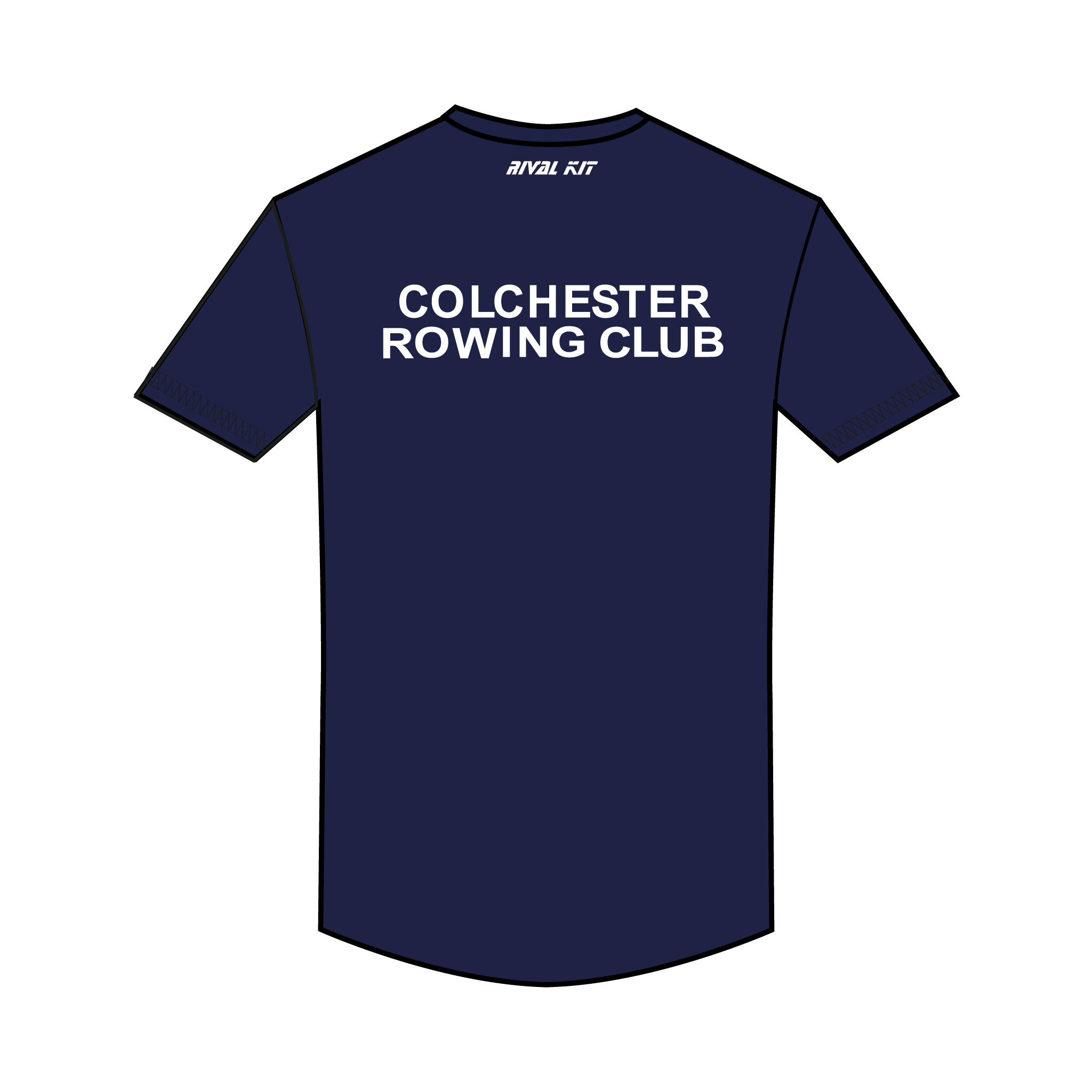 Colchester Rowing Club Bespoke Gym T-Shirt 2