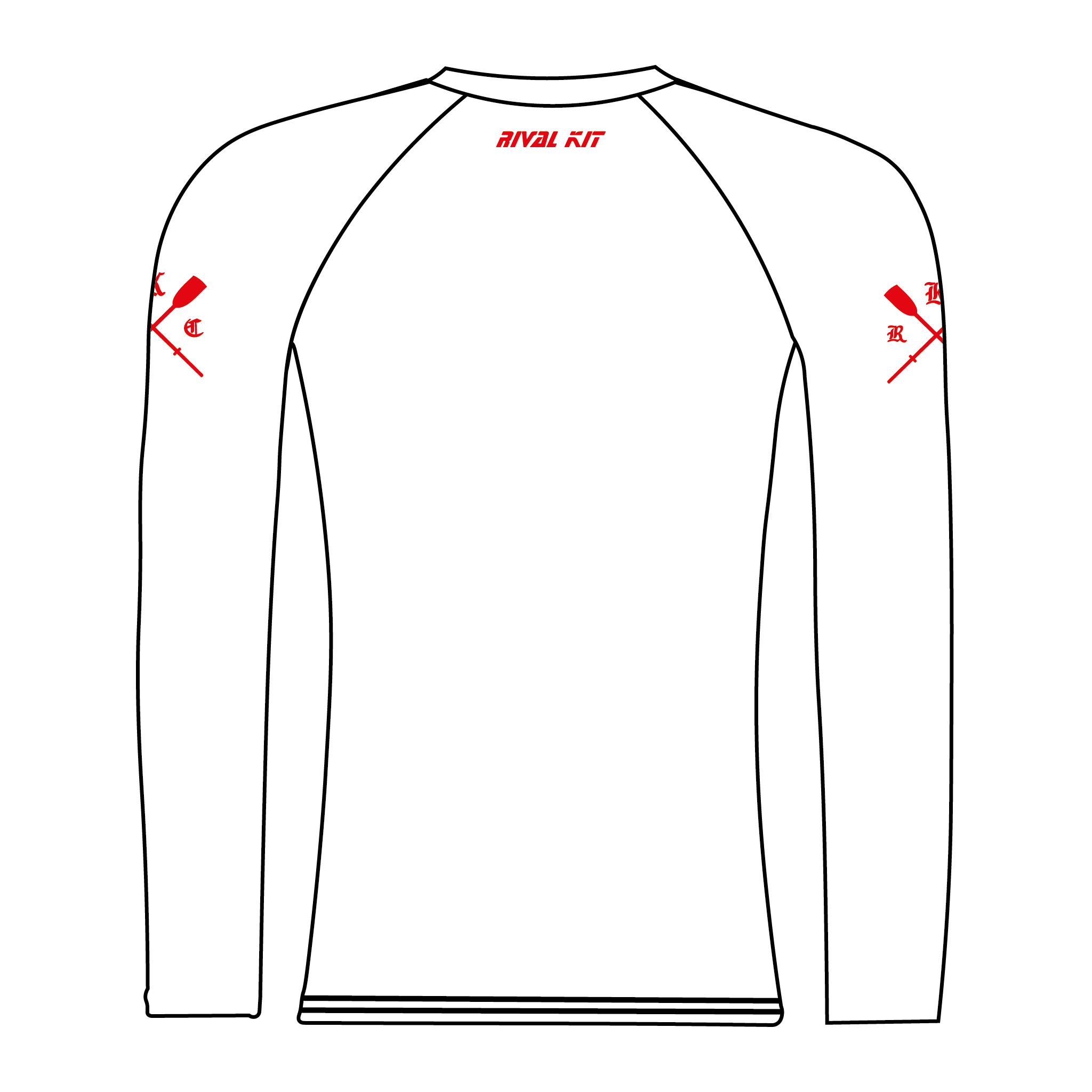 Kingston Rowing Club Long Sleeve Base Layer