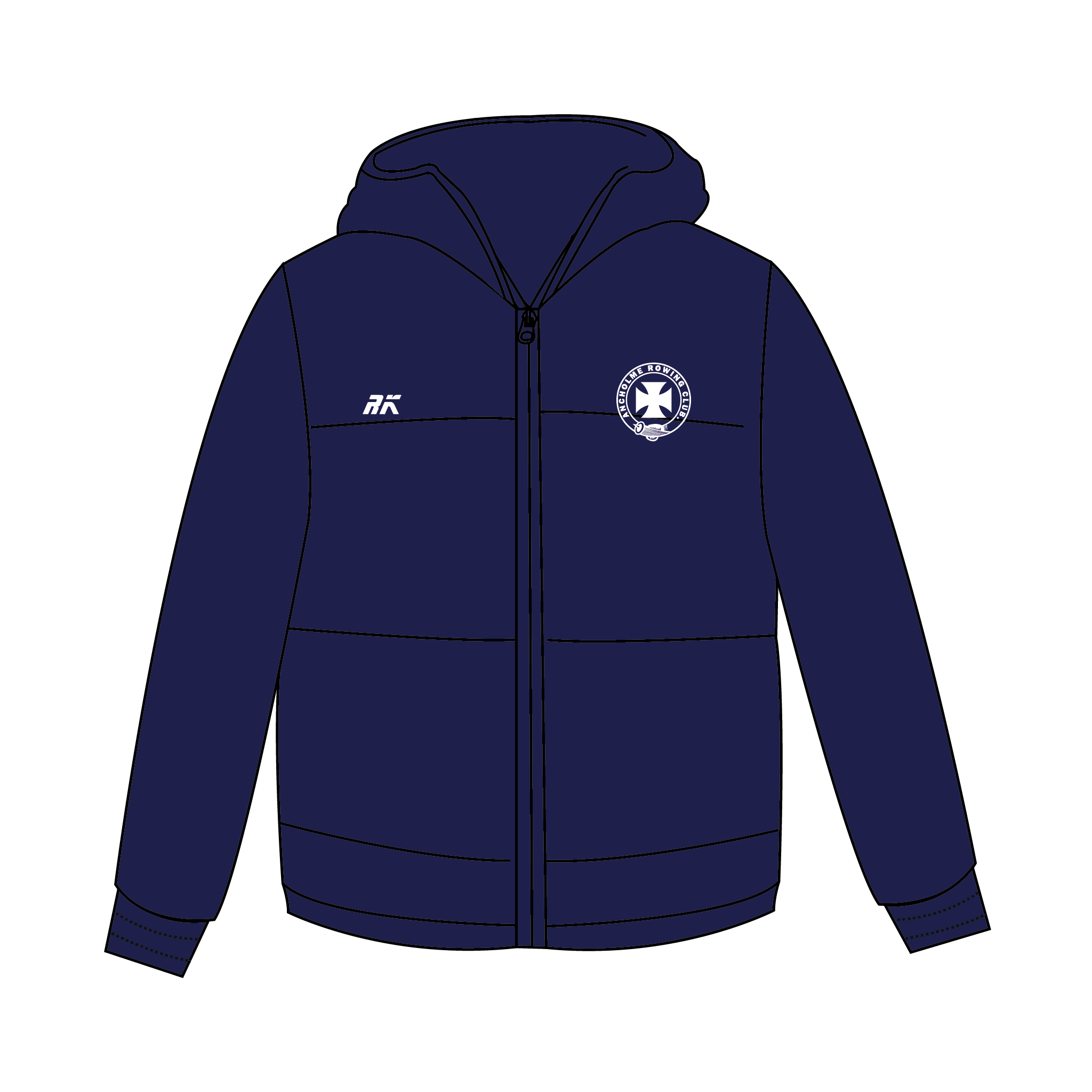 Ancholme Rowing Club Puffa Jacket
