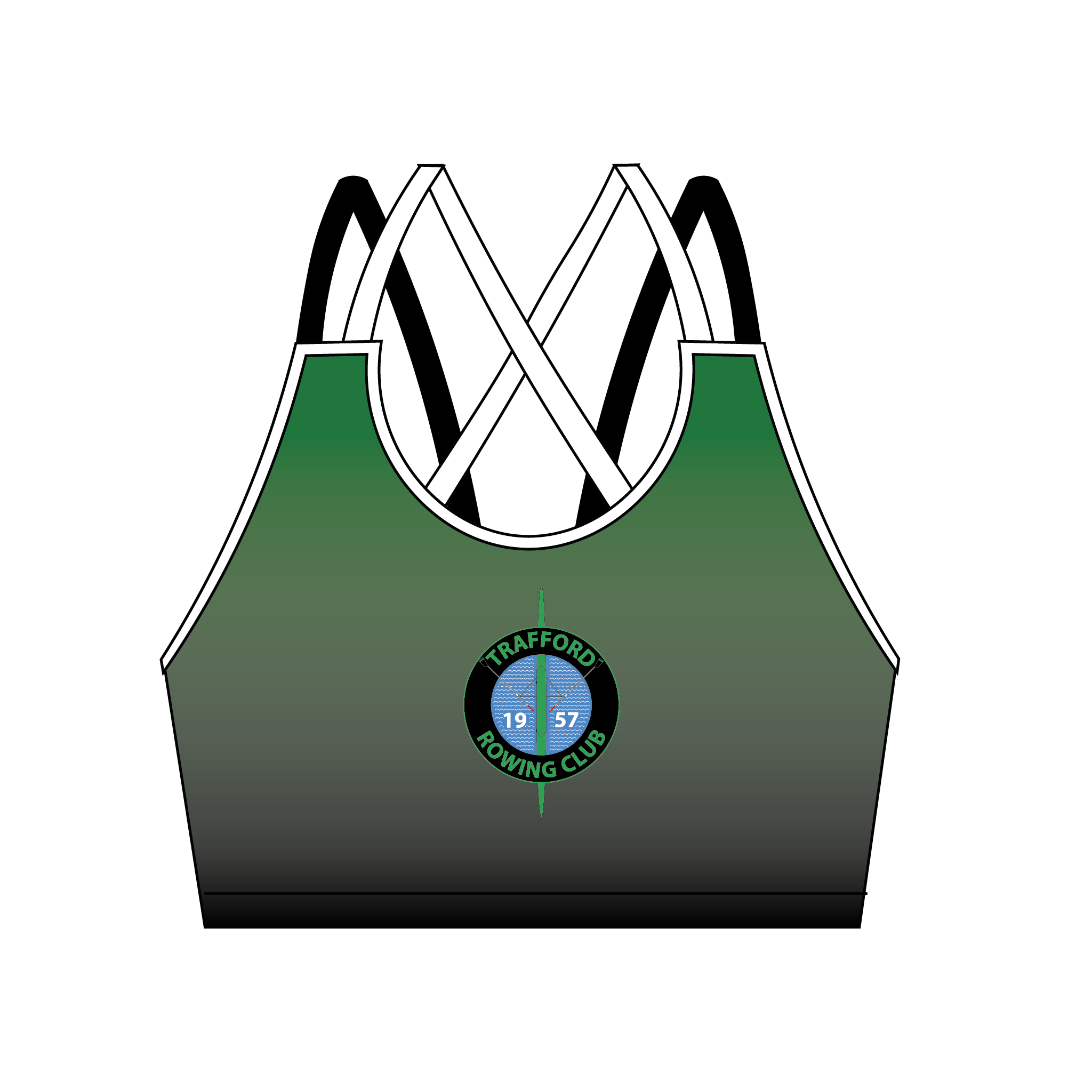 Trafford Rowing Club Gradient Sports Bra