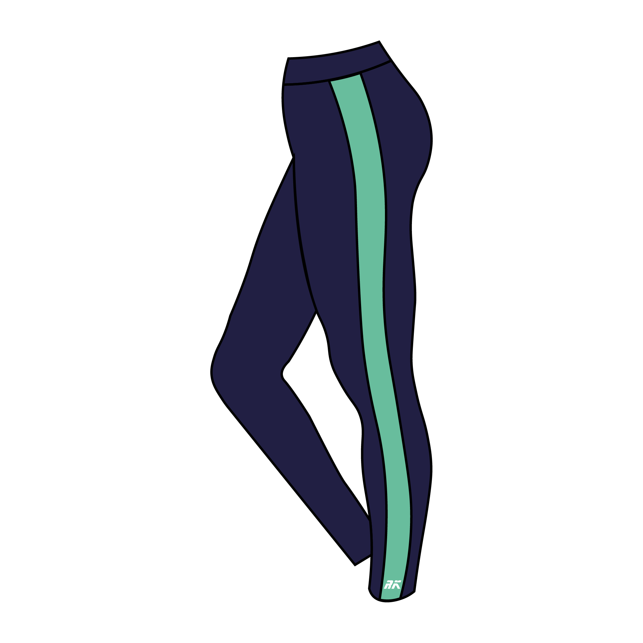 University of Tokyo Rowing Science Laboratory Leggings 2