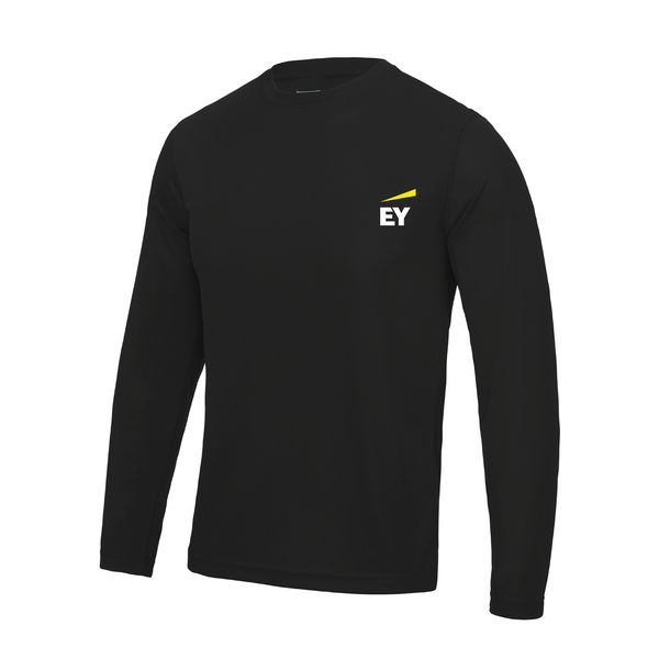 EY Running Club Long Sleeve Gym T-Shirt