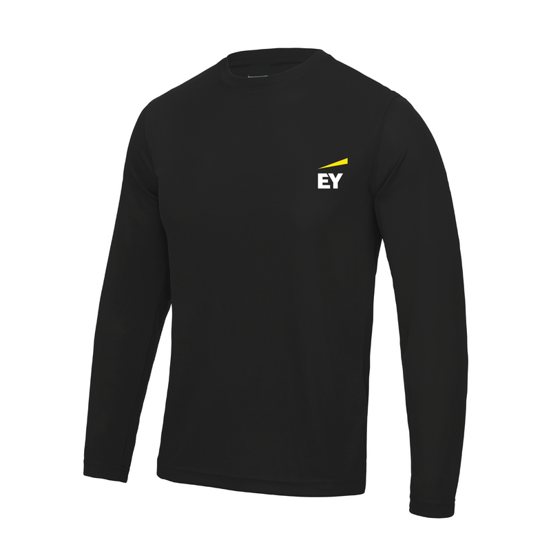 EY Running Club Long Sleeve Gym T-Shirt