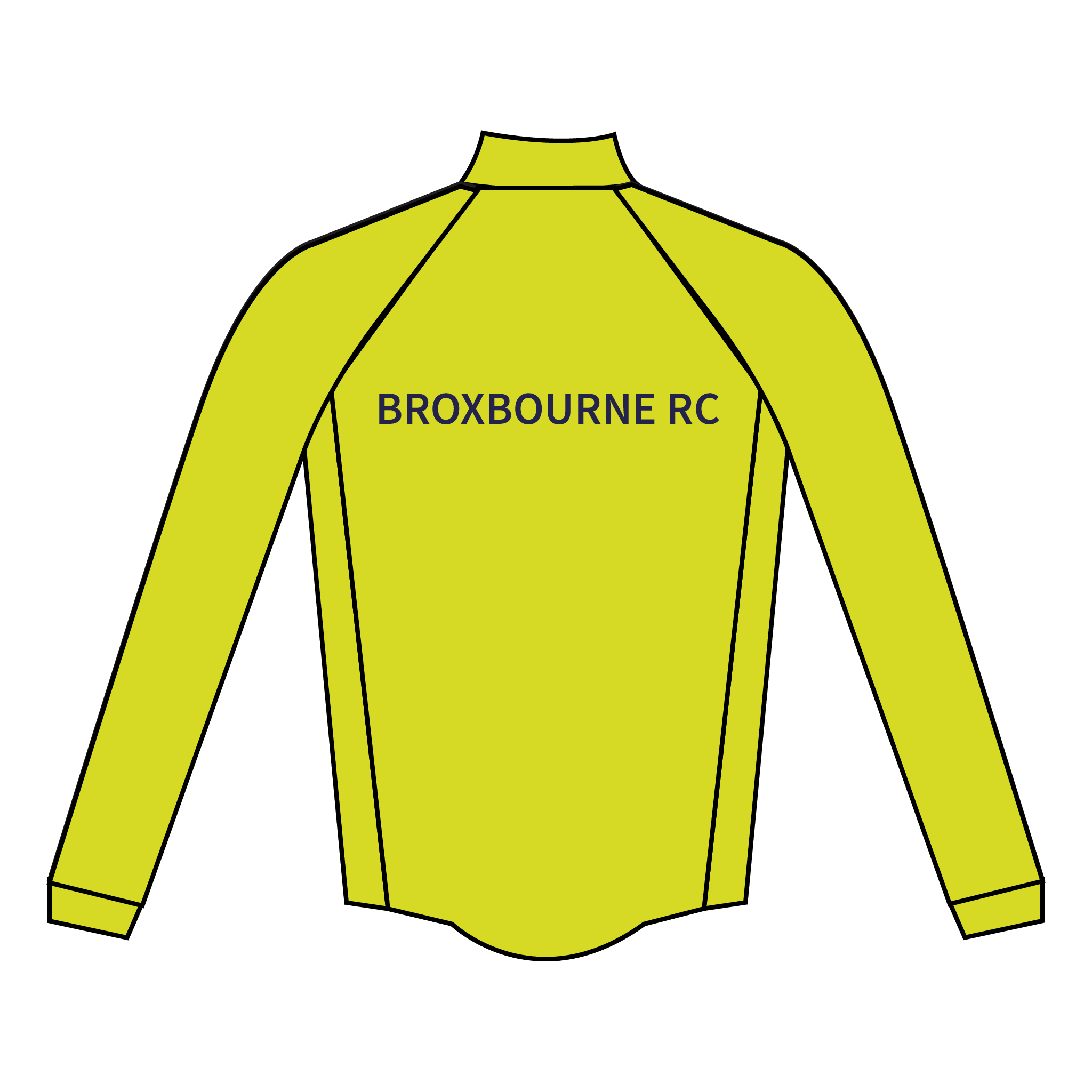Broxbourne RC Thermal Hi-Vis Splash Jacket