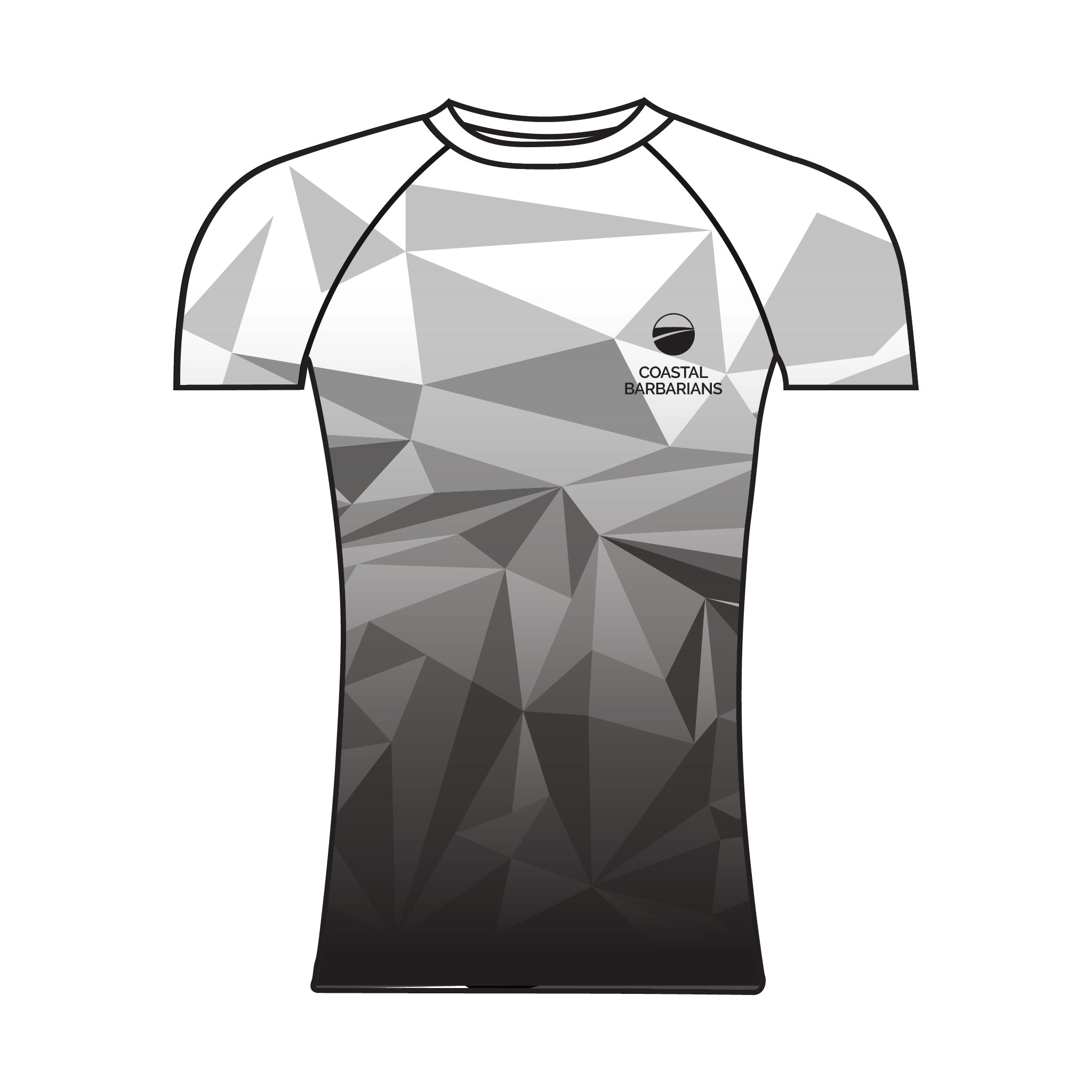 Coastal Barbarians Prism Short Sleeve Base-Layer