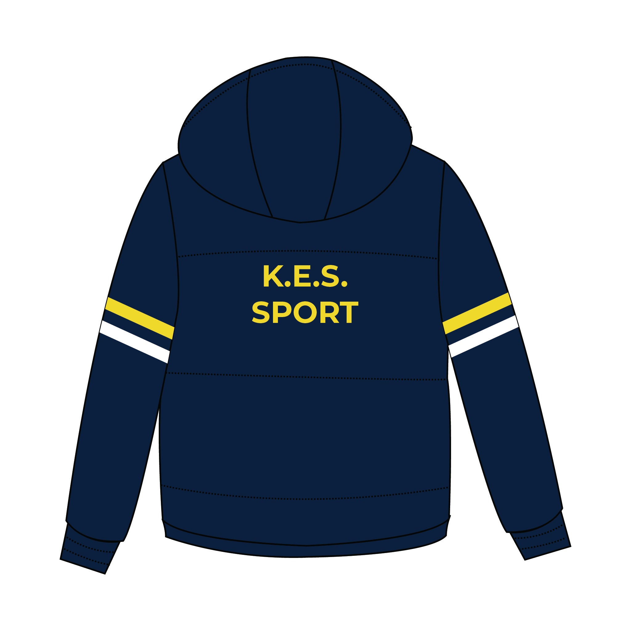 King Edward VI School Boat Club Puffa Jacket