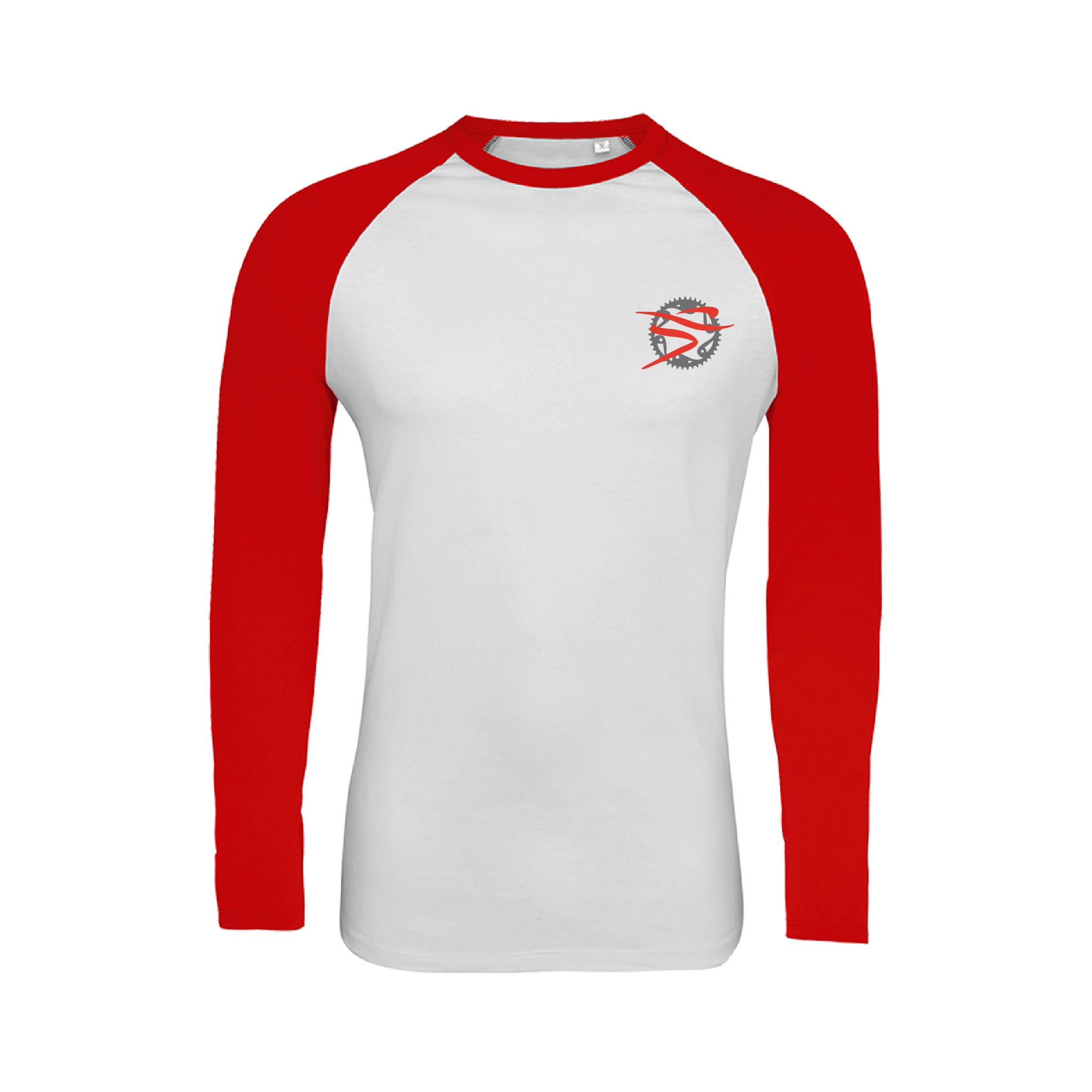 Boxford Bike Club Long Sleeve Red T-Shirt