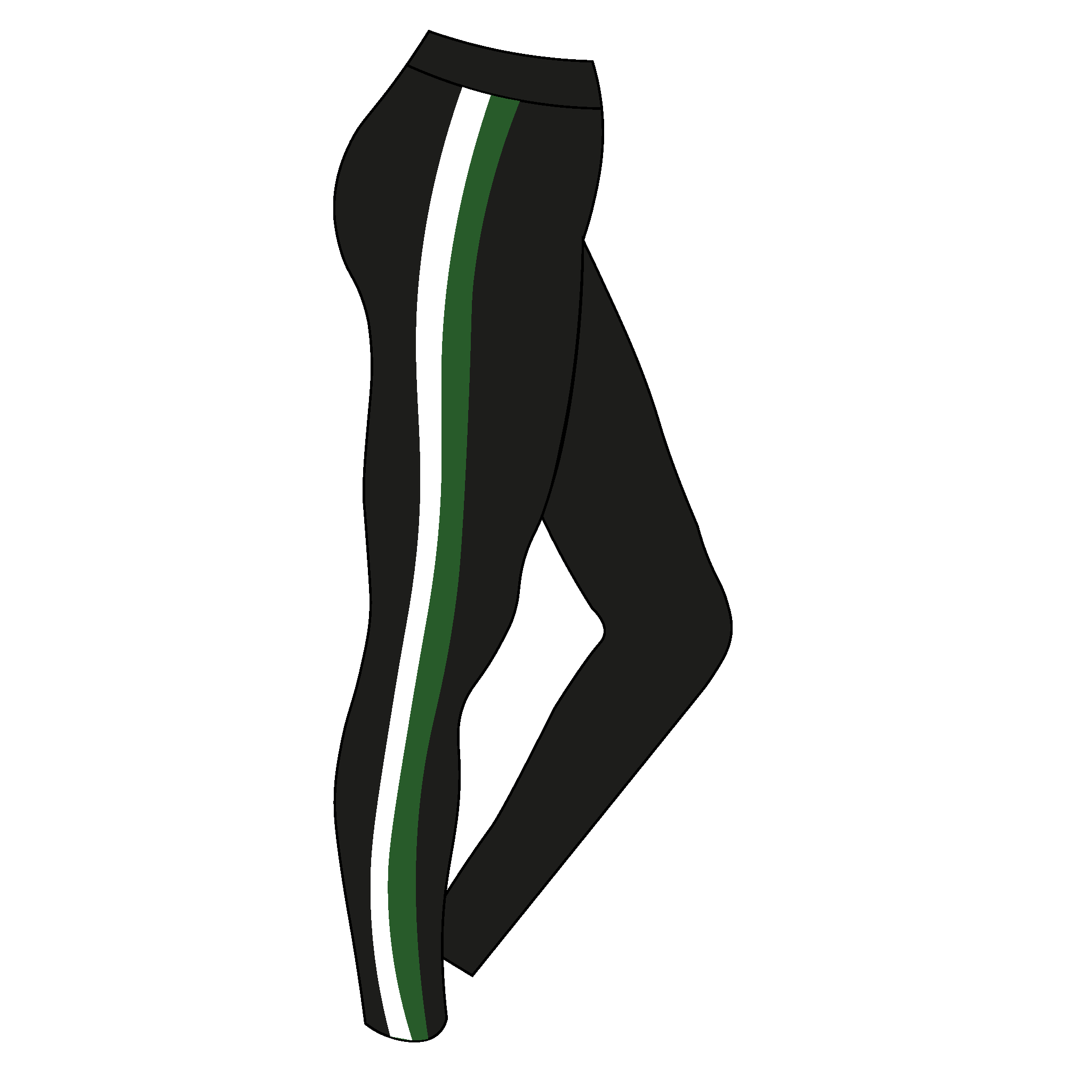 Sandefjord Roklubb Leggings Design 1
