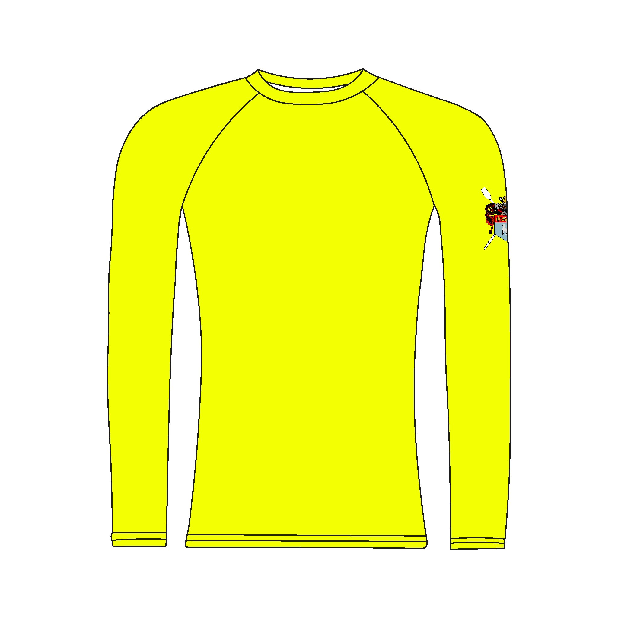 Sudbury RC High-Vis Long Sleeve Baselayer