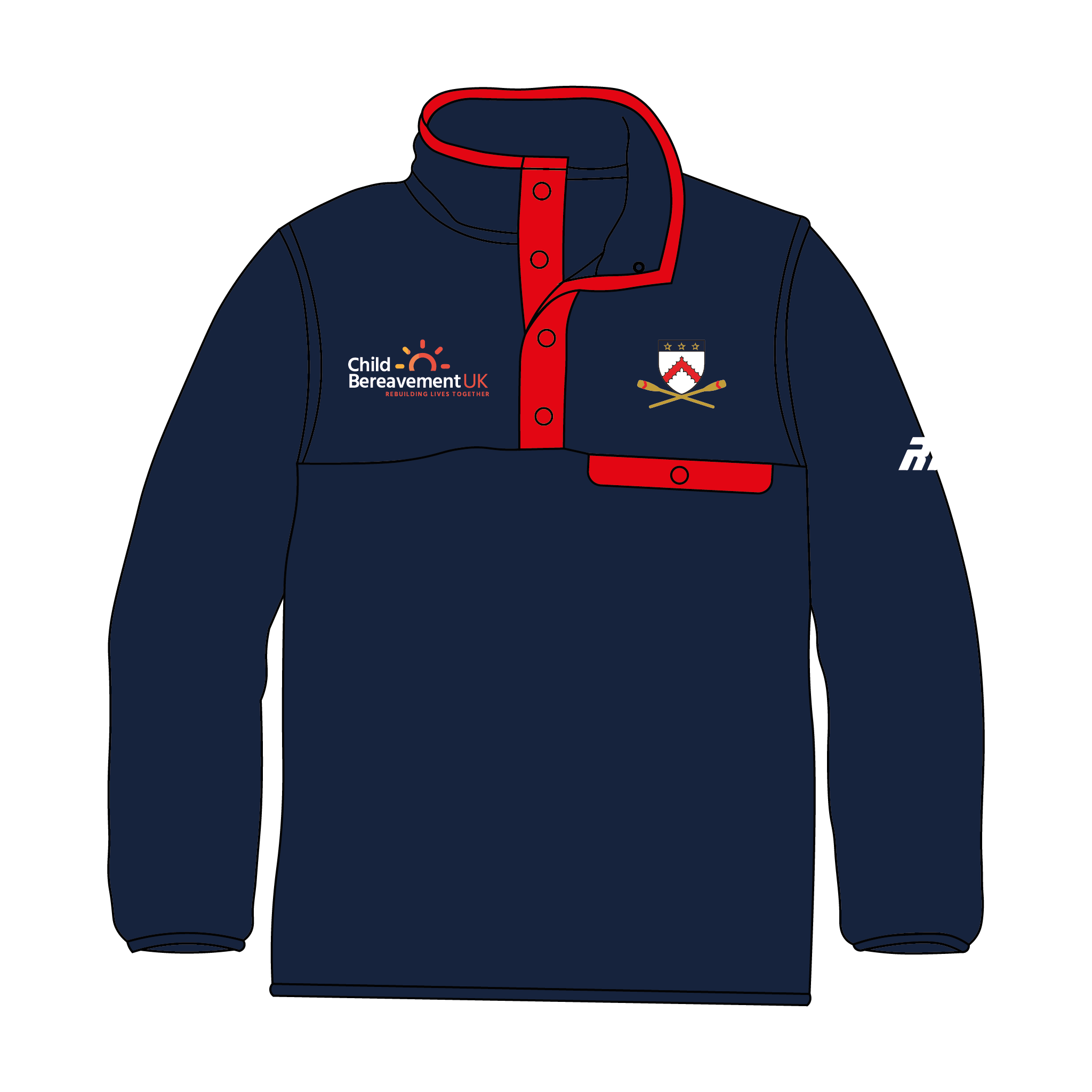 Keble College Oxford Boat Club Pocket Fleece