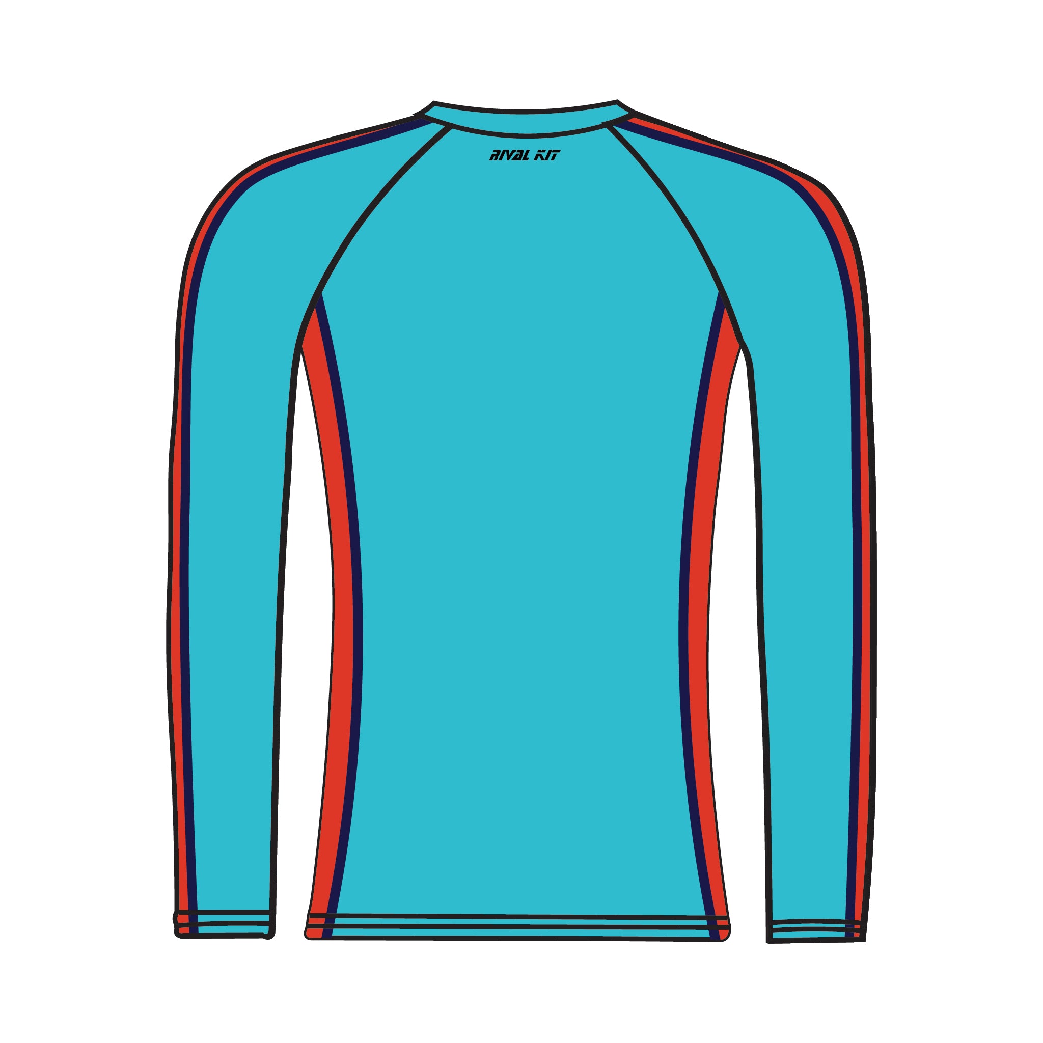 Burnham-On-Sea Gig Rowing Club Long Sleeve Base-Layer 1