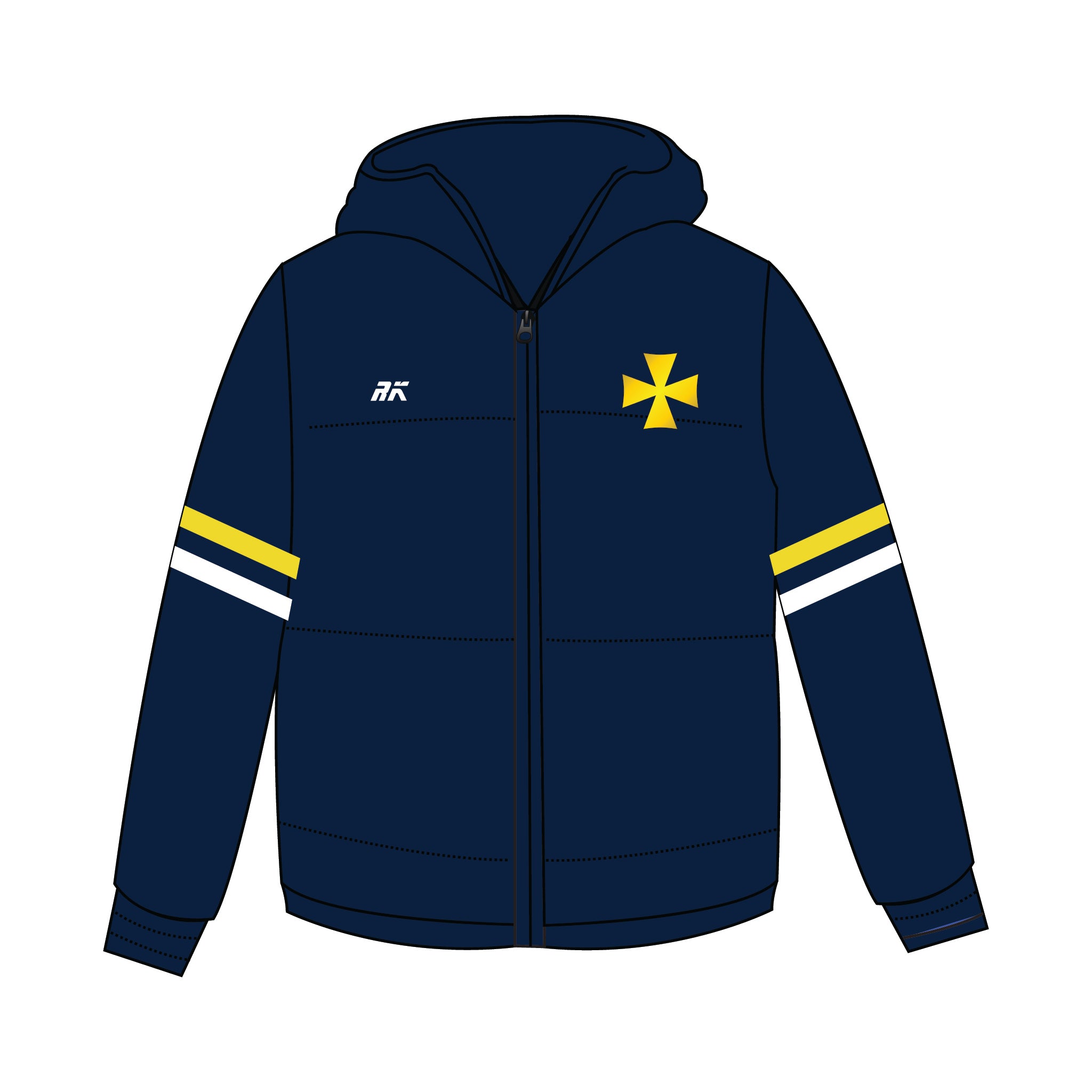 King Edward VI School Boat Club Puffa Jacket