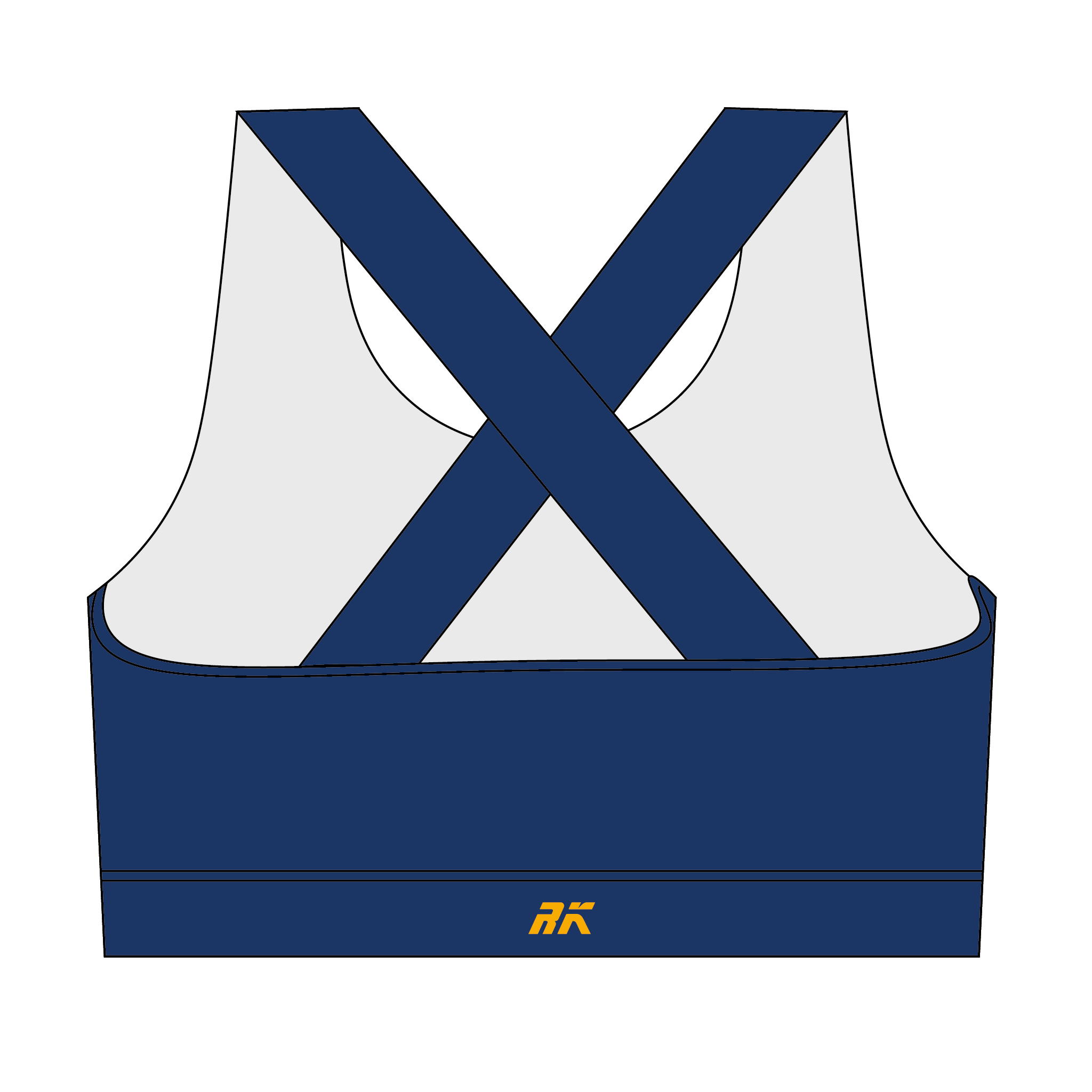Hexham Rowing Club Cross Back Sports Bra