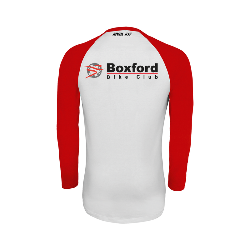 Boxford Bike Club Long Sleeve Red T-Shirt
