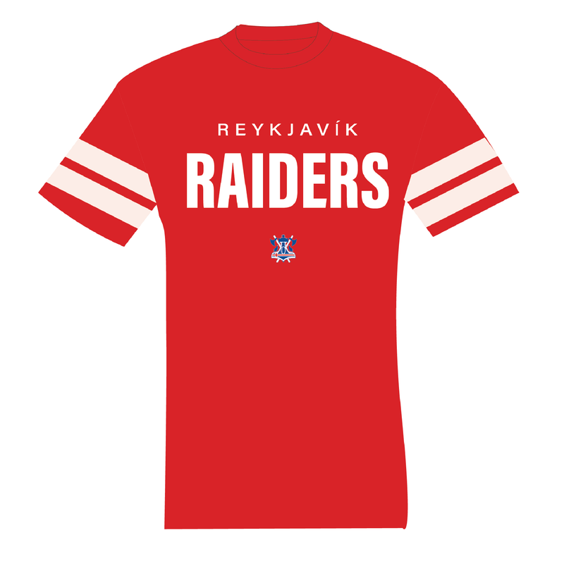 Reykjavík Raiders Gym T-Shirt Red
