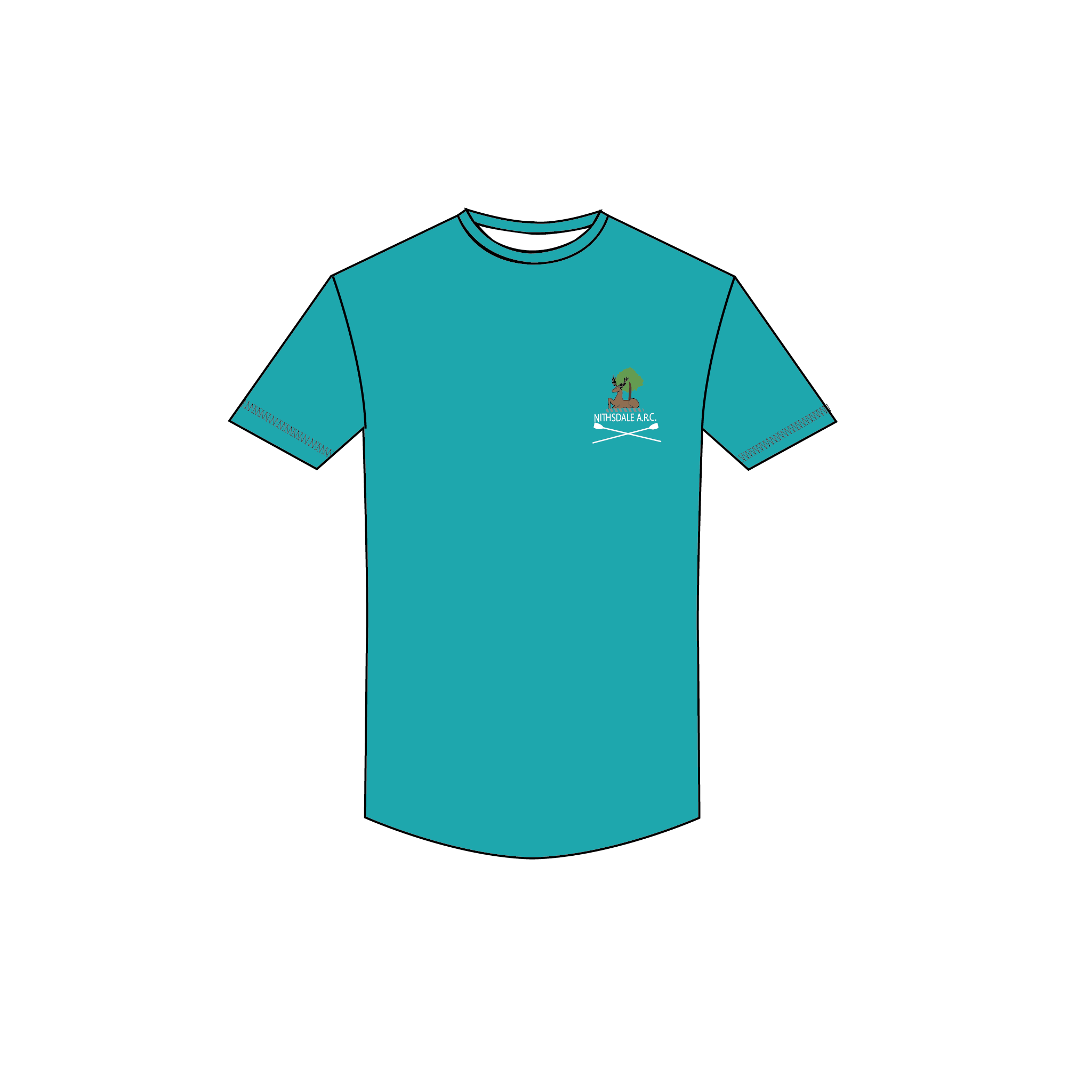 Nithsdale Amateur Rowing Club Casual T-Shirt