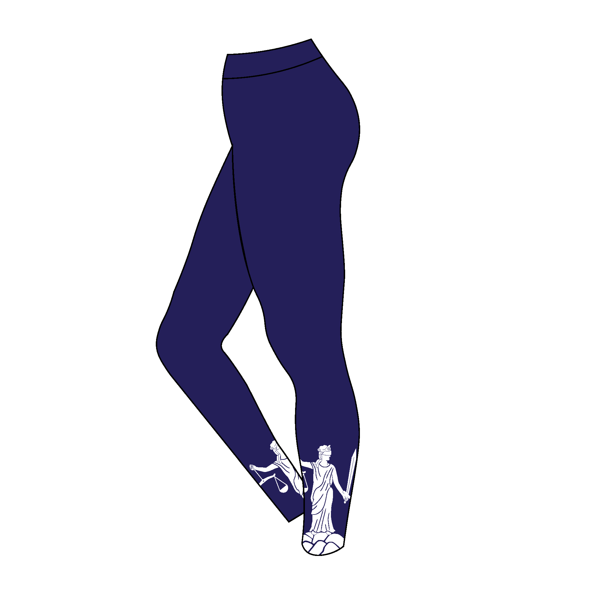 Justitia Roklubb Training Leggings