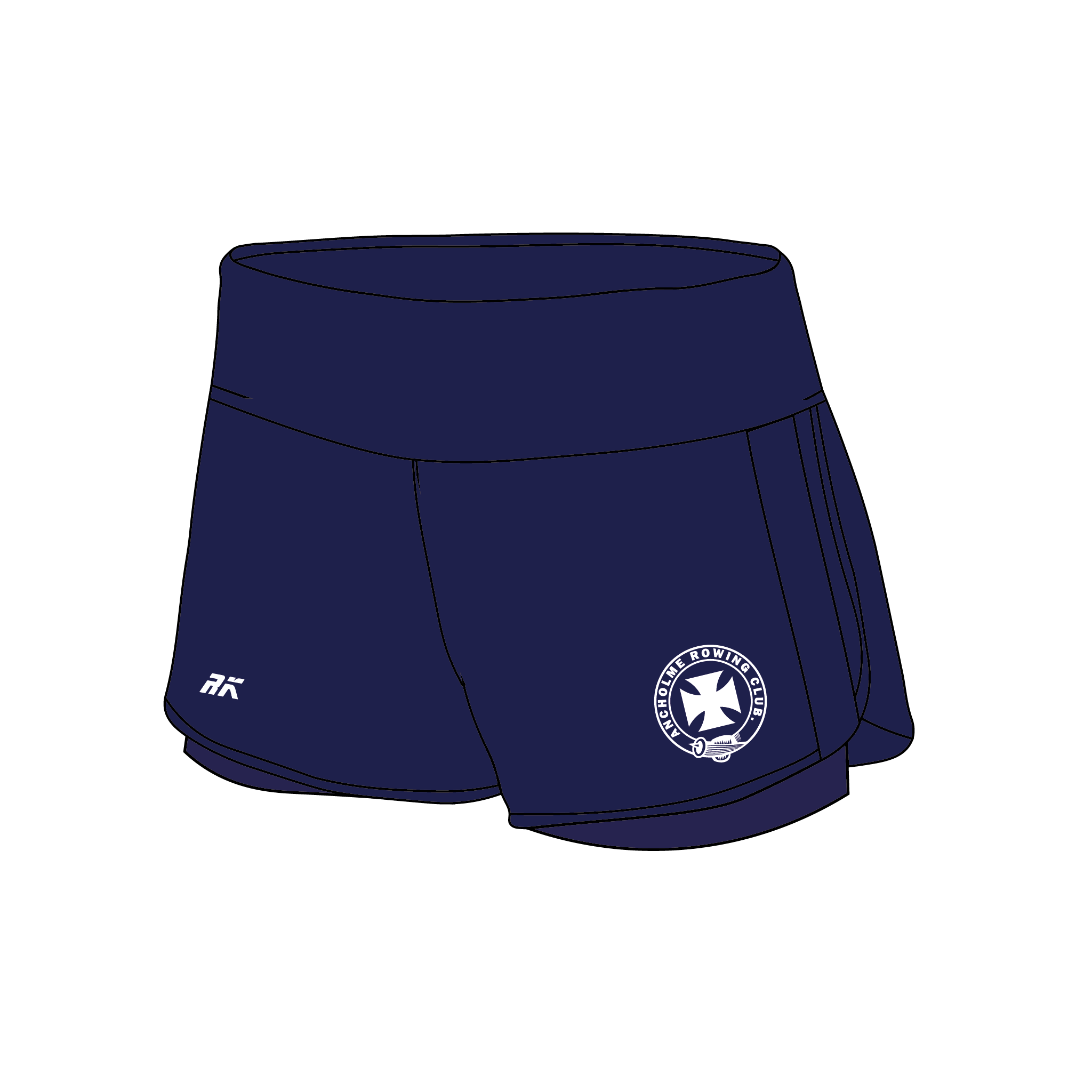 Ancholme Rowing Club Female Gym Shorts