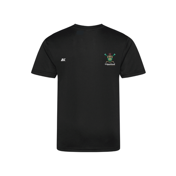 Gippsland Grammar  Rowing Short Sleeve Gym T-shirt