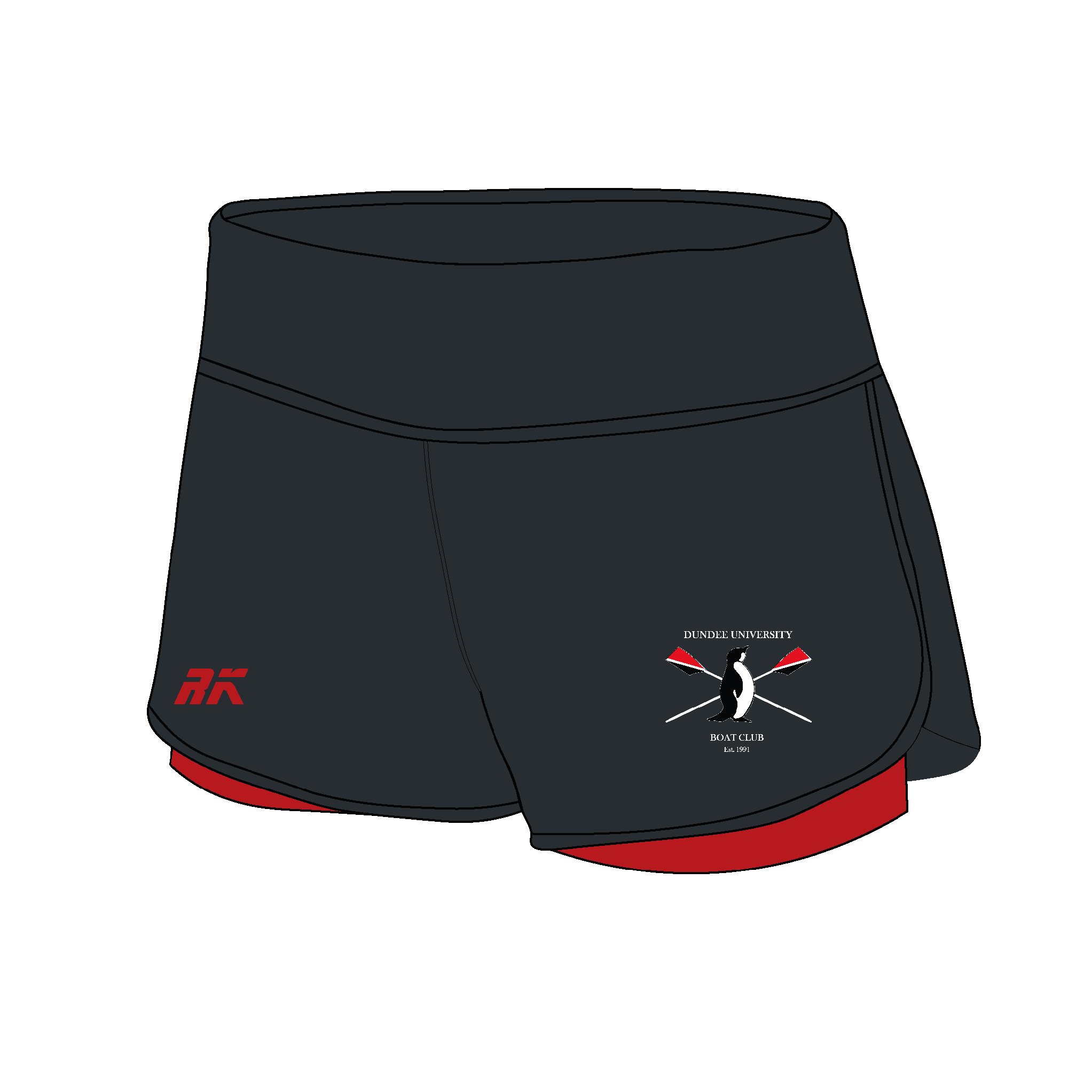 Dundee University BC Female Gym Shorts