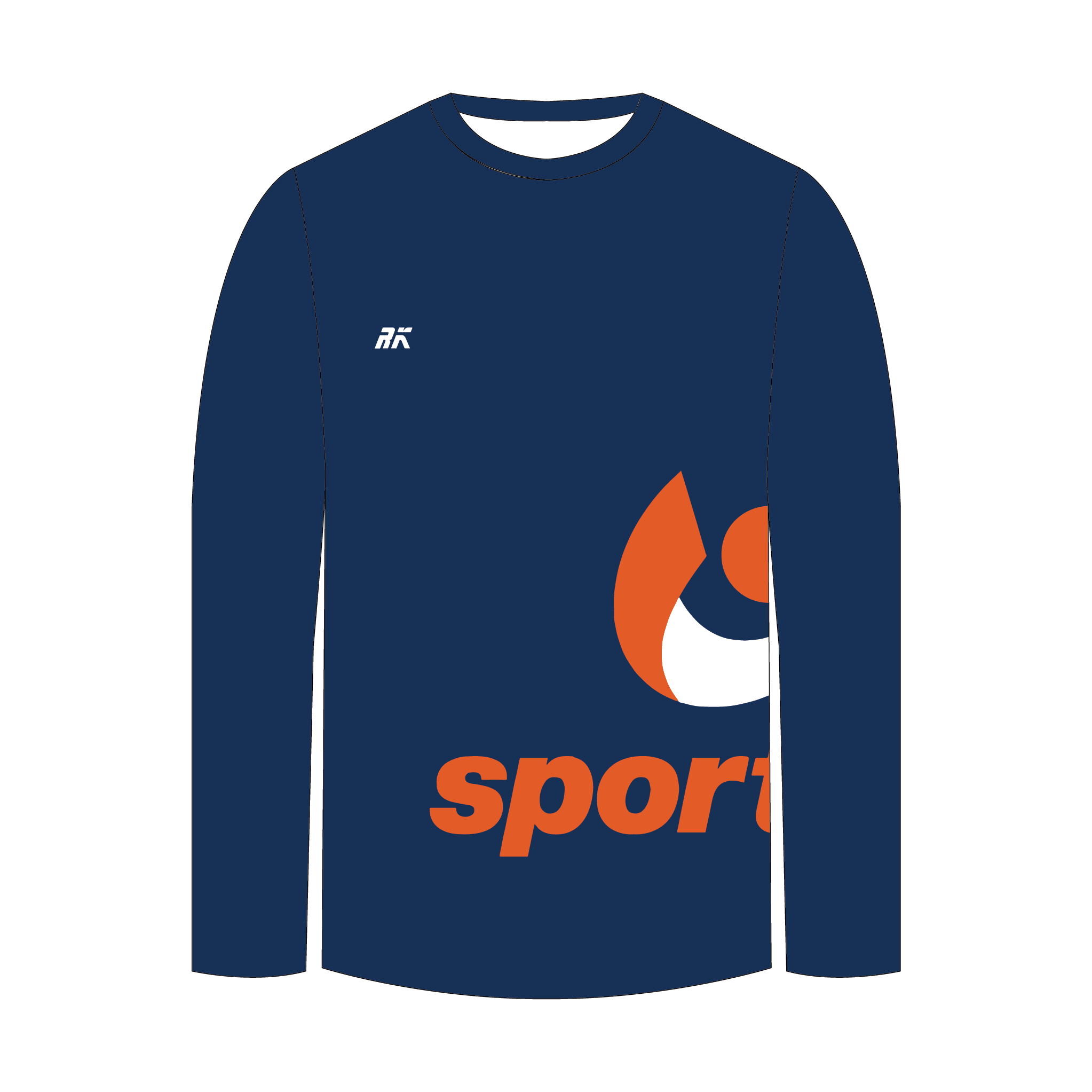 Sportable Bespoke Long Sleeve Gym T-Shirt