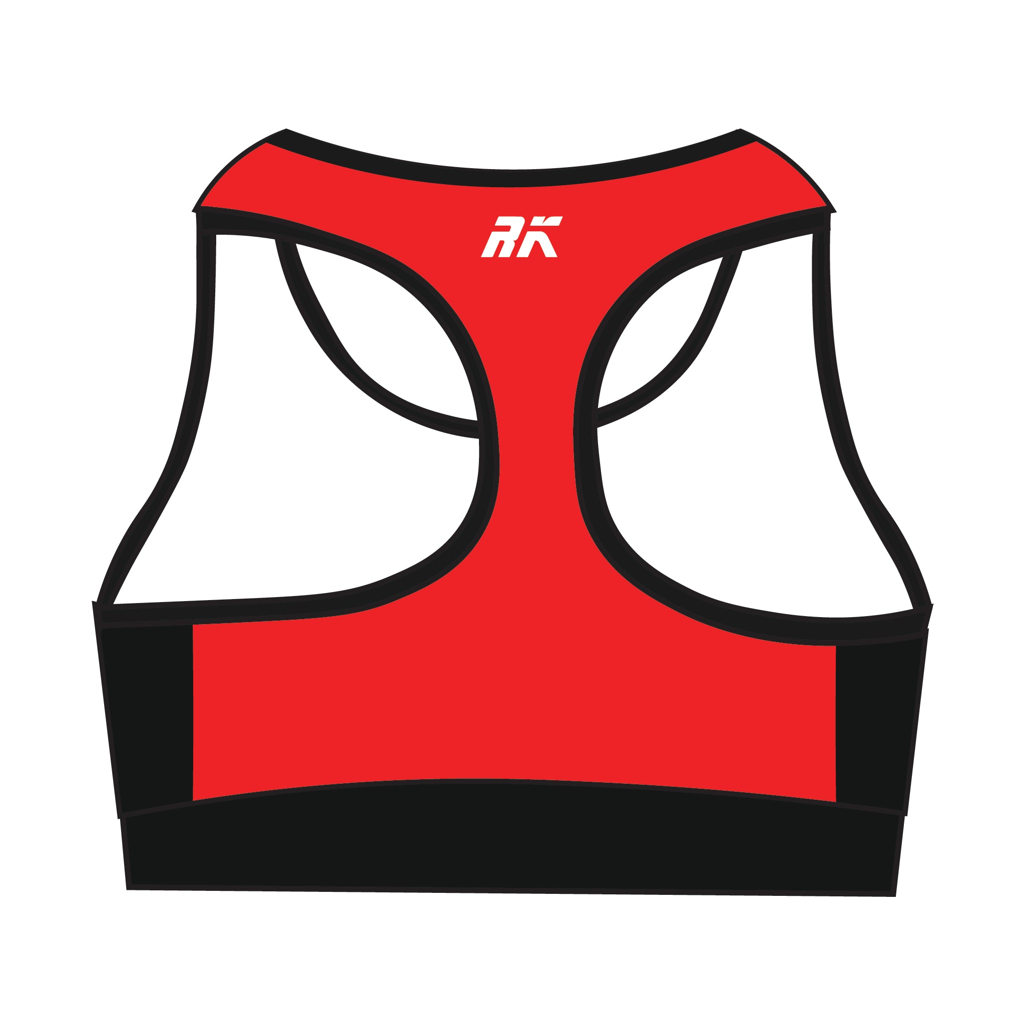 Castle Semple Rowing Club Racer Back Sports Bra