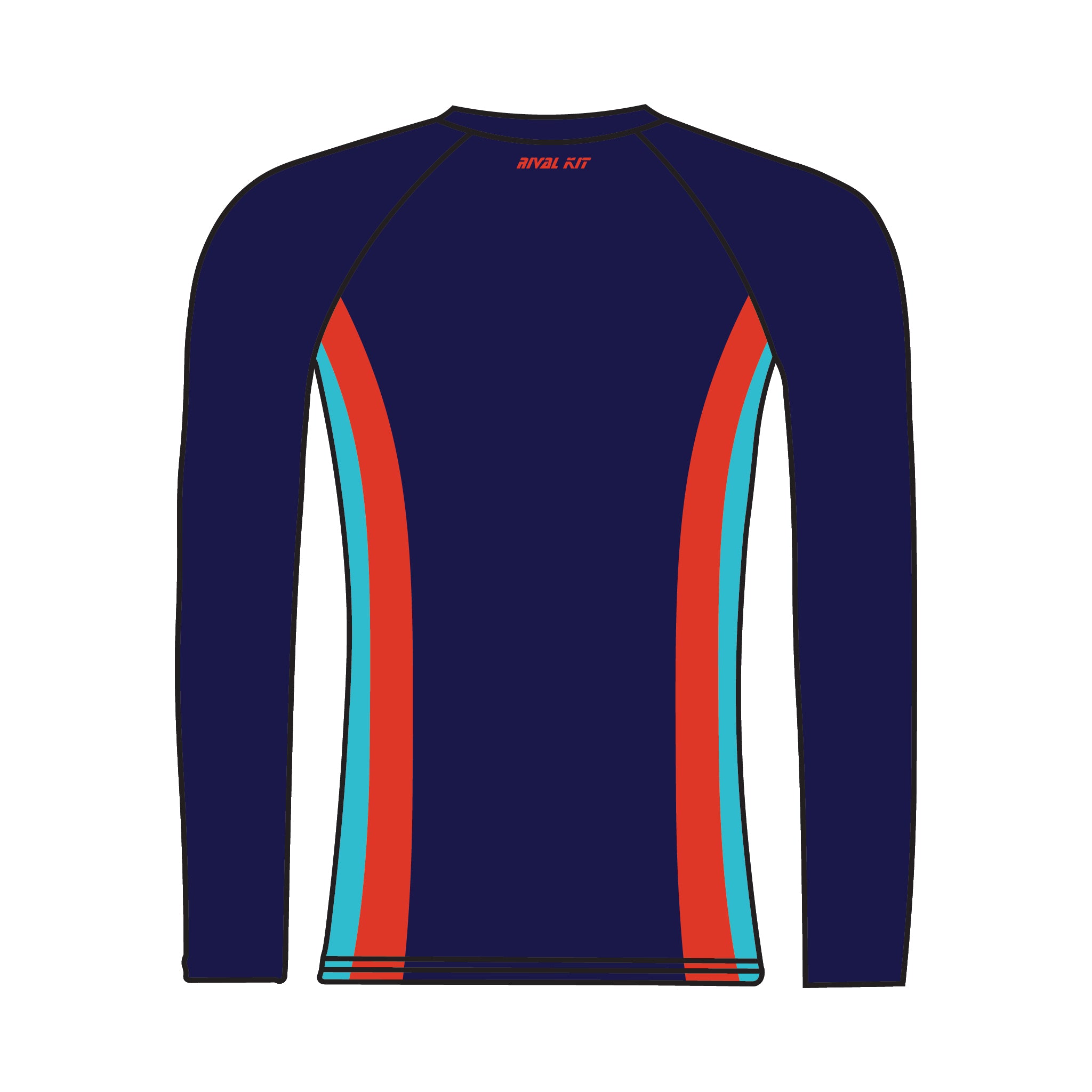 Burnham-On-Sea Gig Rowing Club Long Sleeve Base-Layer 2