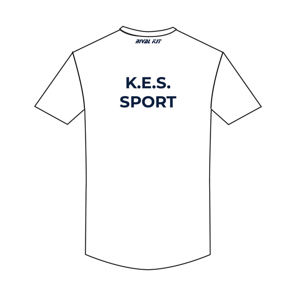 King Edward VI School Boat Club White Short Sleeve Gym T-shirt