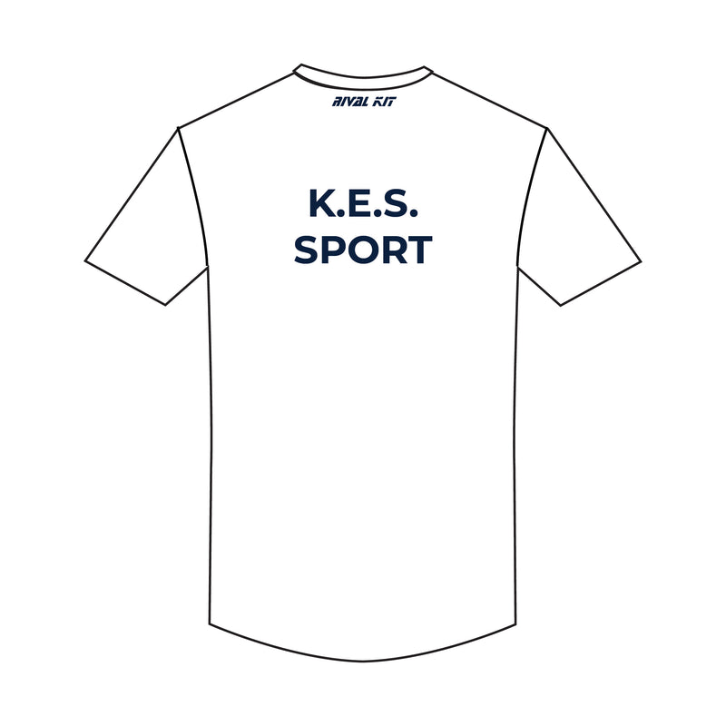 King Edward VI School Boat Club White Short Sleeve Gym T-shirt