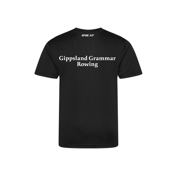 Gippsland Grammar  Rowing Short Sleeve Gym T-shirt