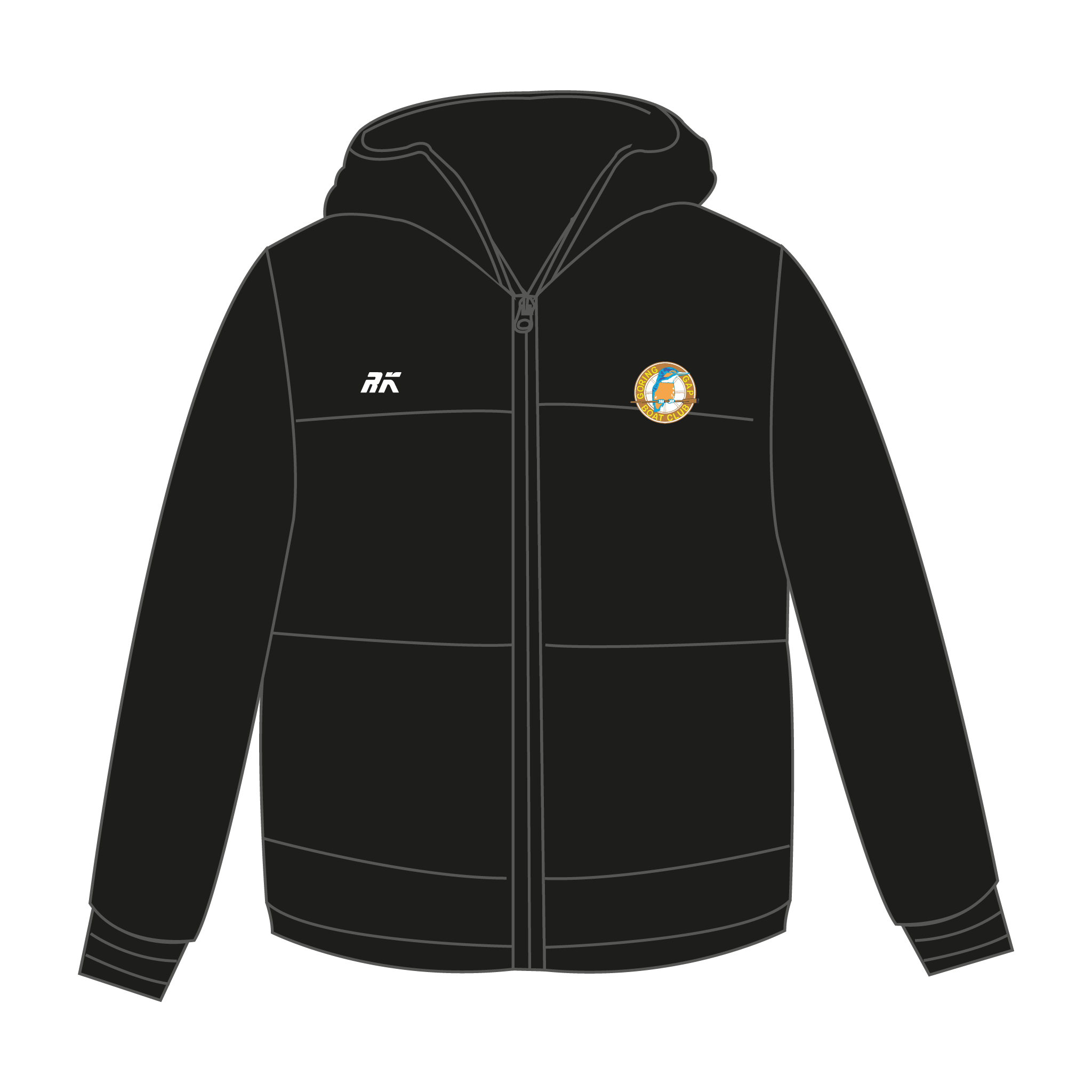 Goring Gap Boat Club Puffa Jacket