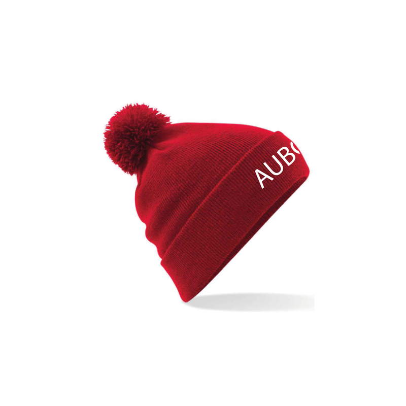 Aberystwyth University Boat Club Red Bobble Hat