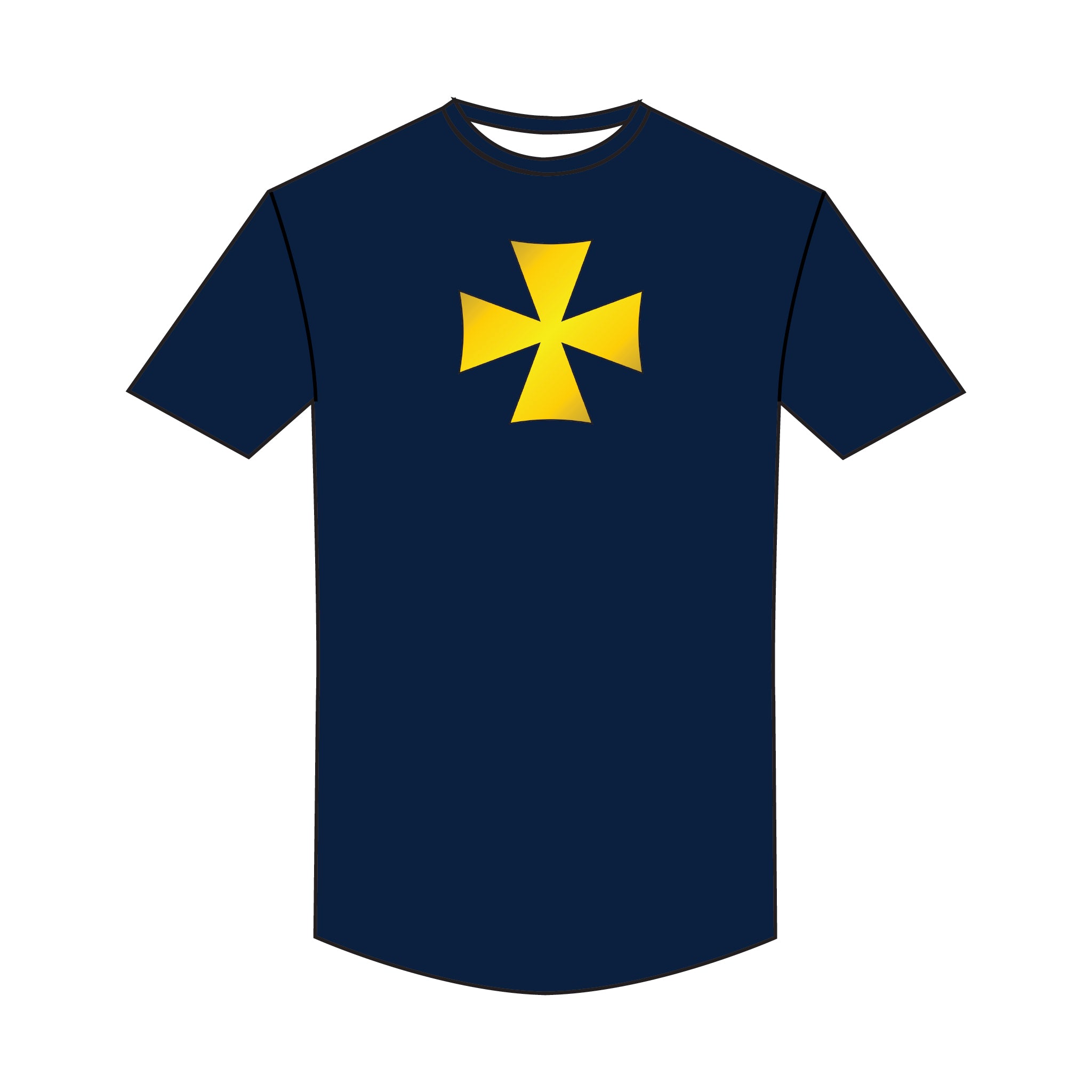 King Edward VI School Boat Club Navy Short Sleeve Gym T-shirt