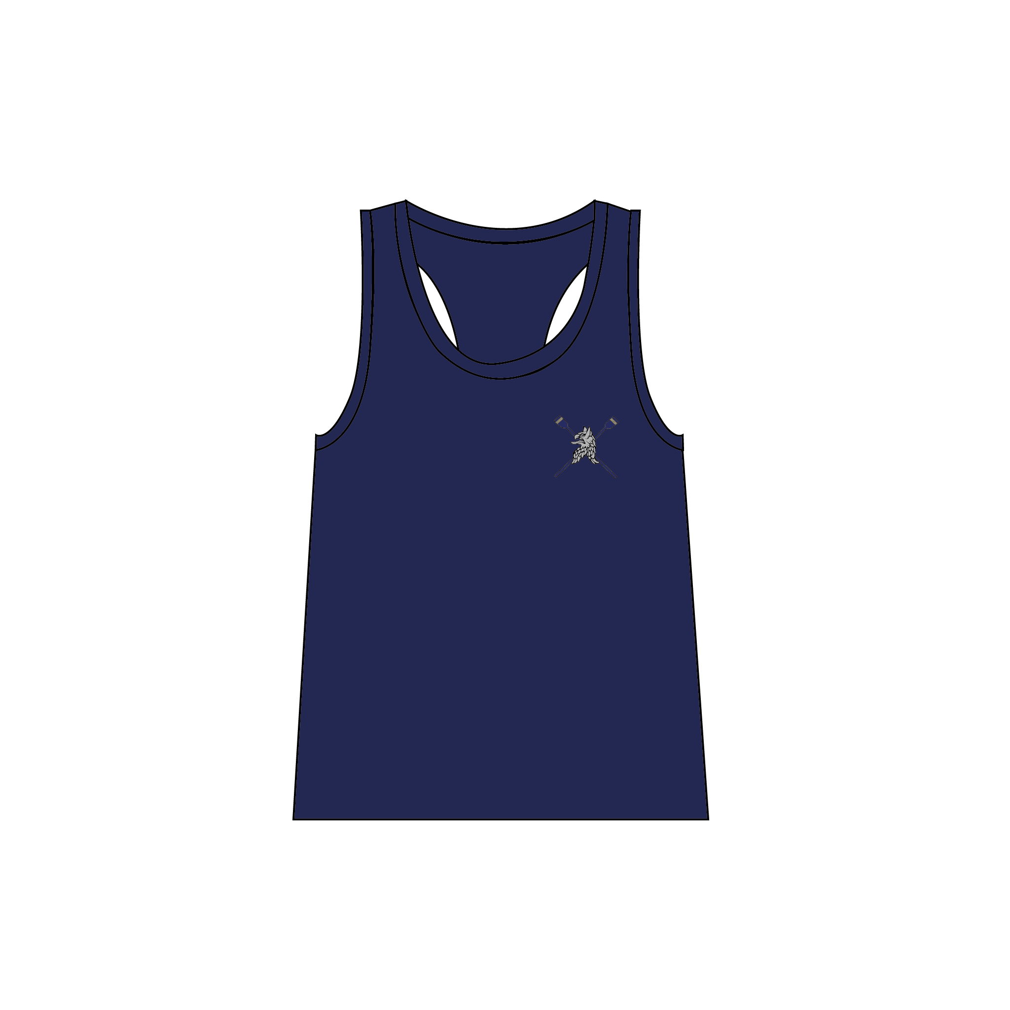 Newnham College Boat Club Women's Gym Vest